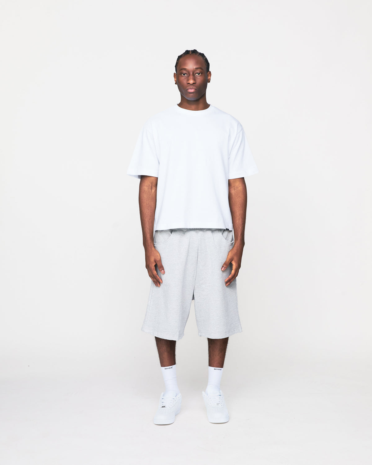 Baggy Sweatshorts - Ash
