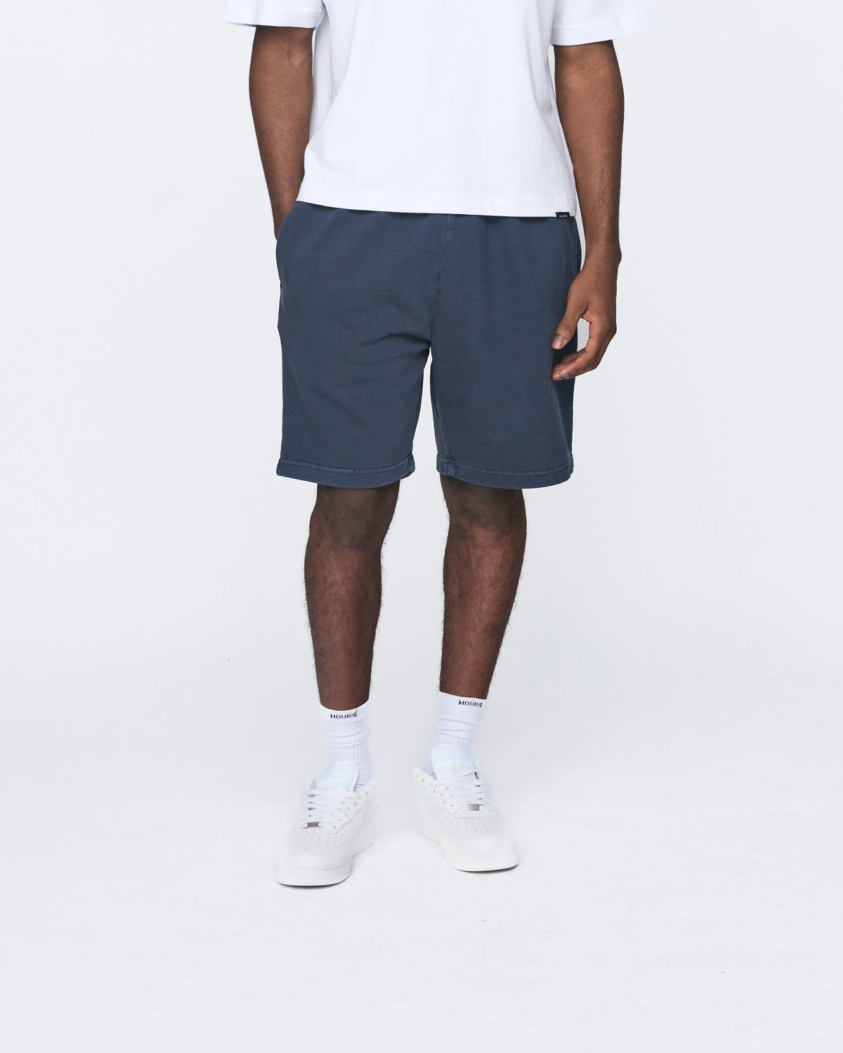 Cotton Shorts - Vintage Navy