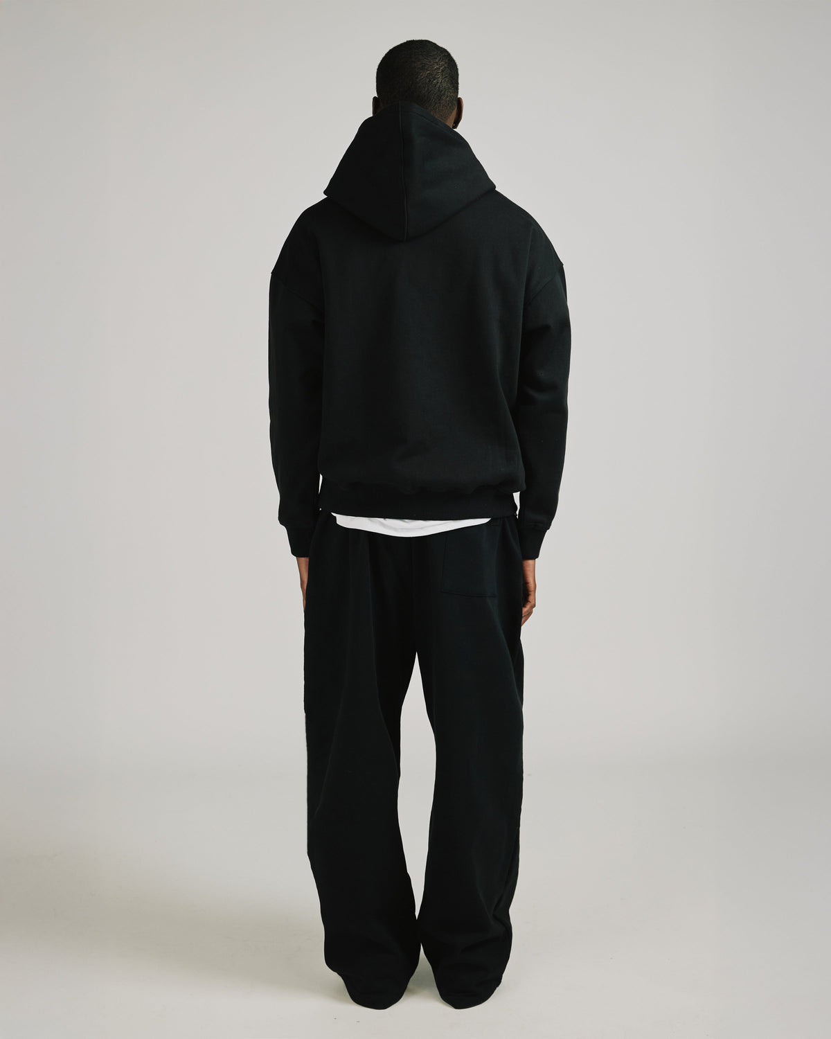 Drop Shoulder Hoodie - Black (GWP)