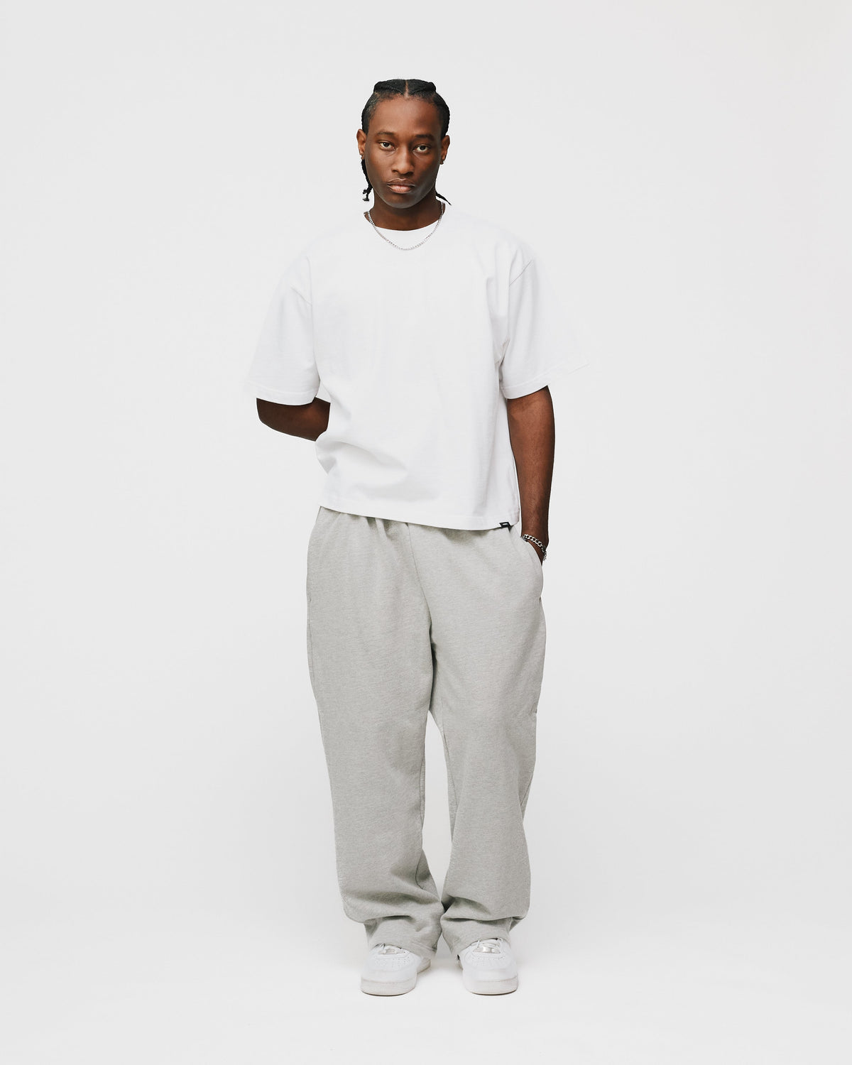 Cropped T-Shirt - White