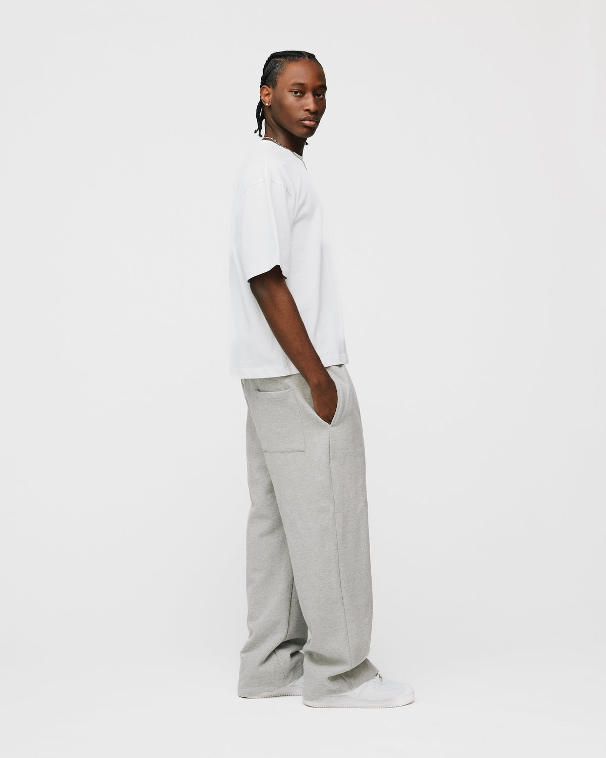 Cropped T-Shirt - White