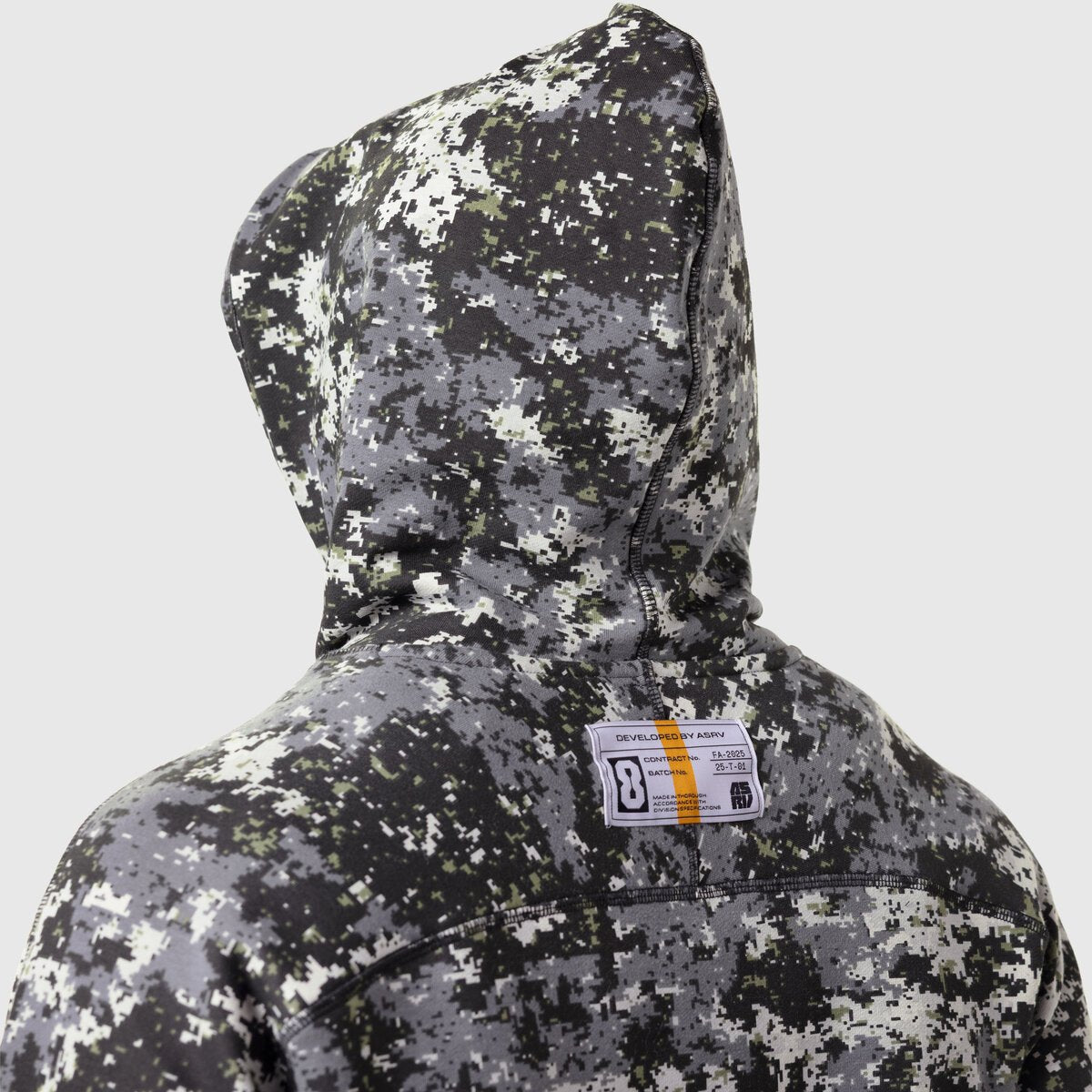 1121. Tech-Terry™ Training Hoodie - Pixel Camo "Blade"