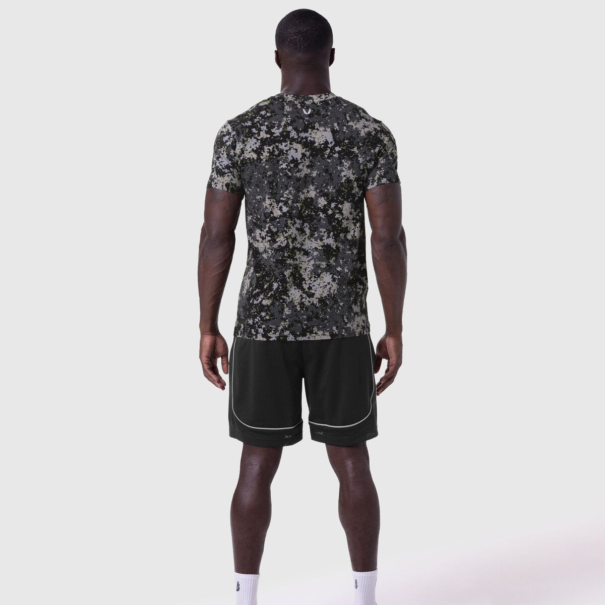 0923. Supima® Essential Tee - Pixel Camo