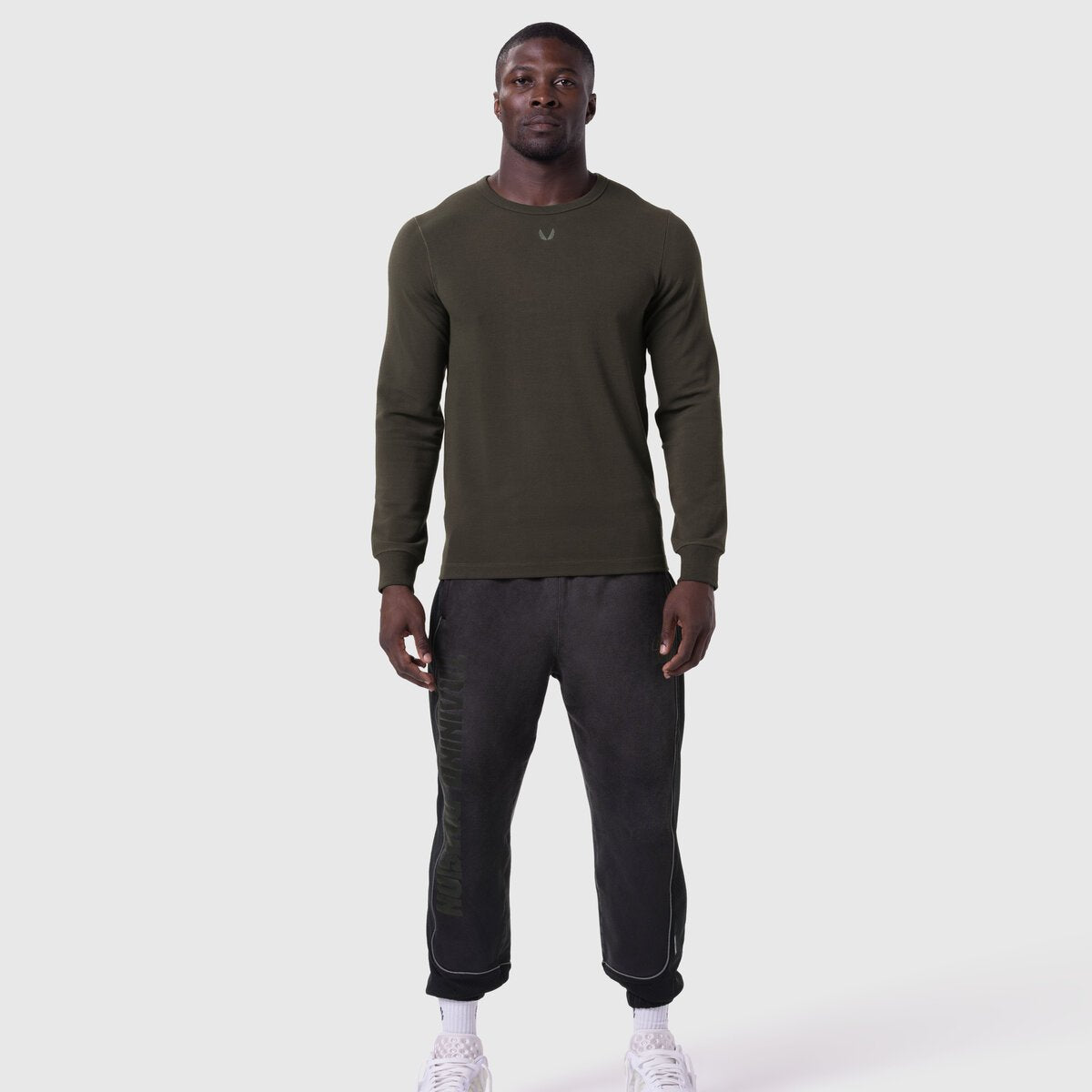1112. Tech-Waffle™ Longsleeve - Olive