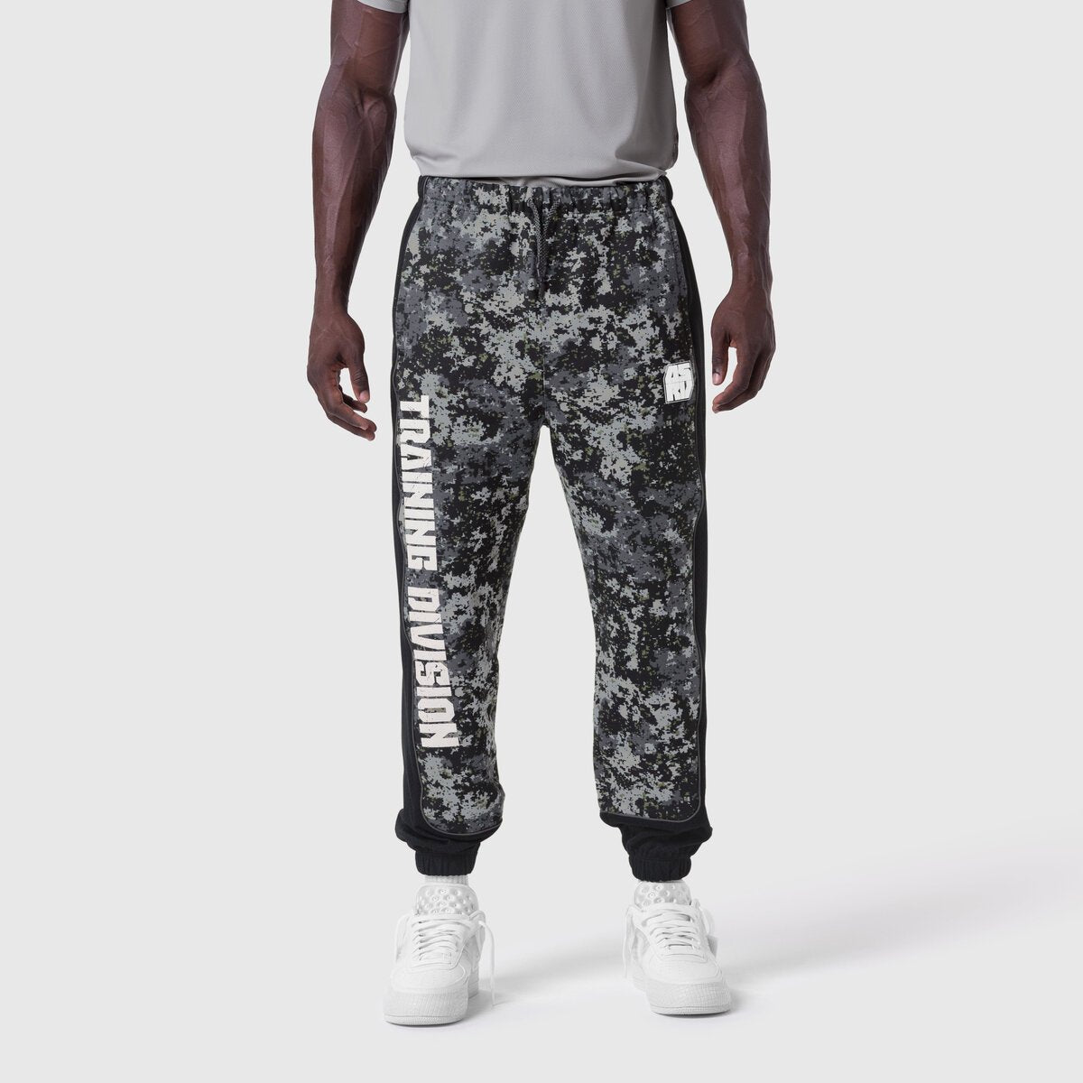 1120. Tech-Terry™ Mesh Panel Sweats - Pixel Camo "Blade TD"