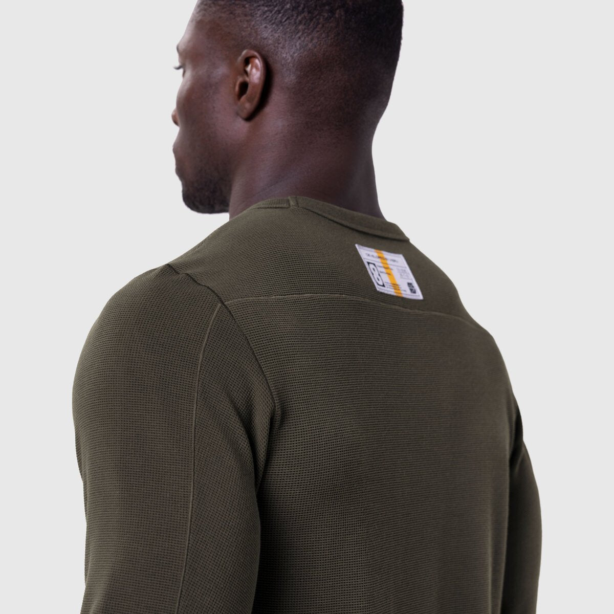 1112. Tech-Waffle™ Longsleeve - Olive