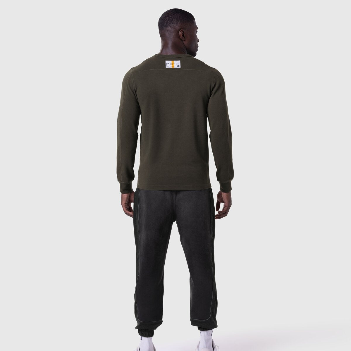 1112. Tech-Waffle™ Longsleeve - Olive