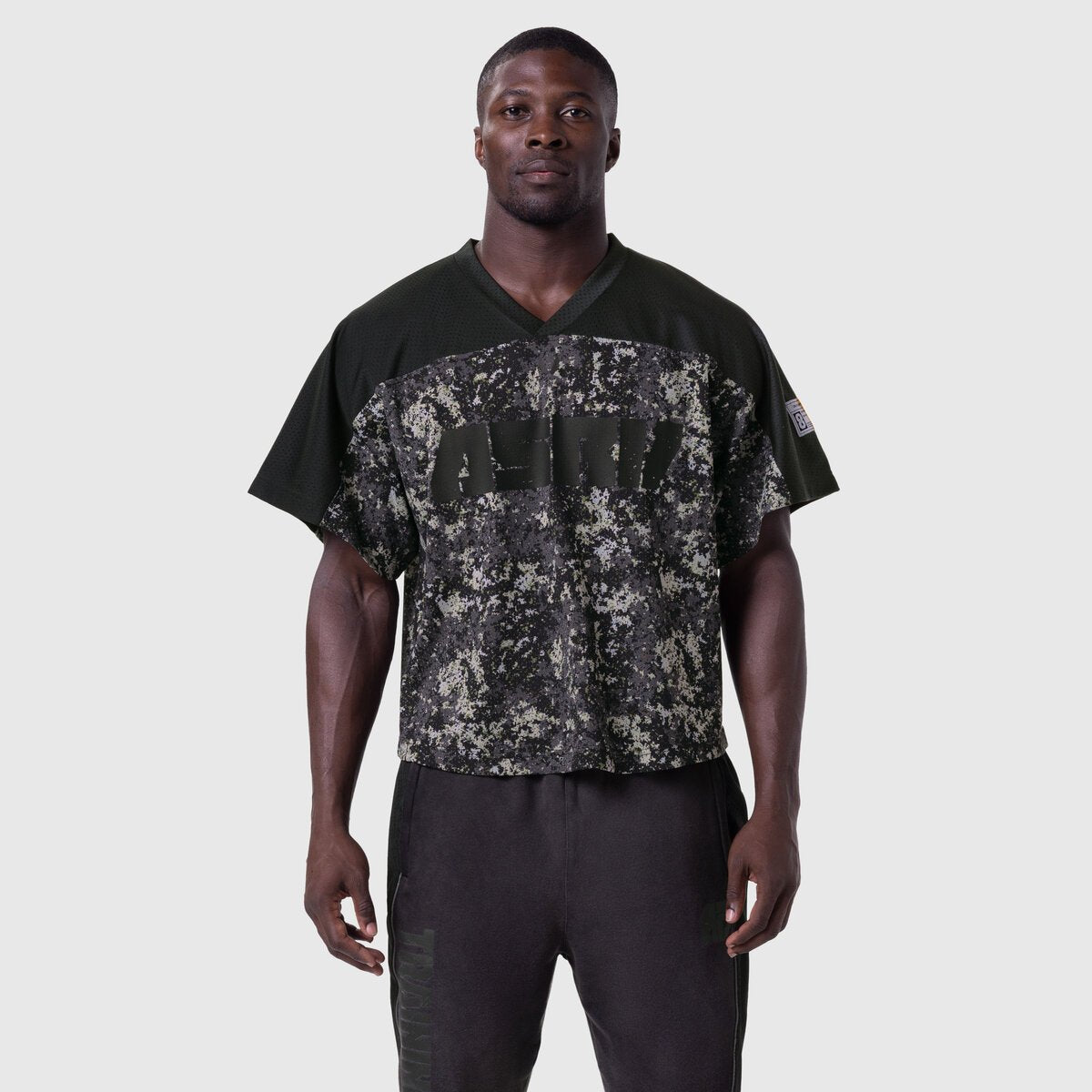 1111. Ion-Mesh™ Crop Jersey - Pixel Camo