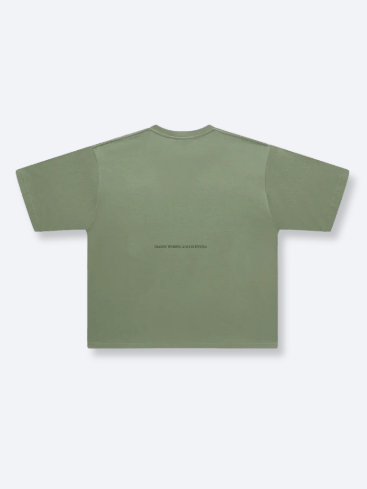 FADED STARS SMILEY TEE - GREEN