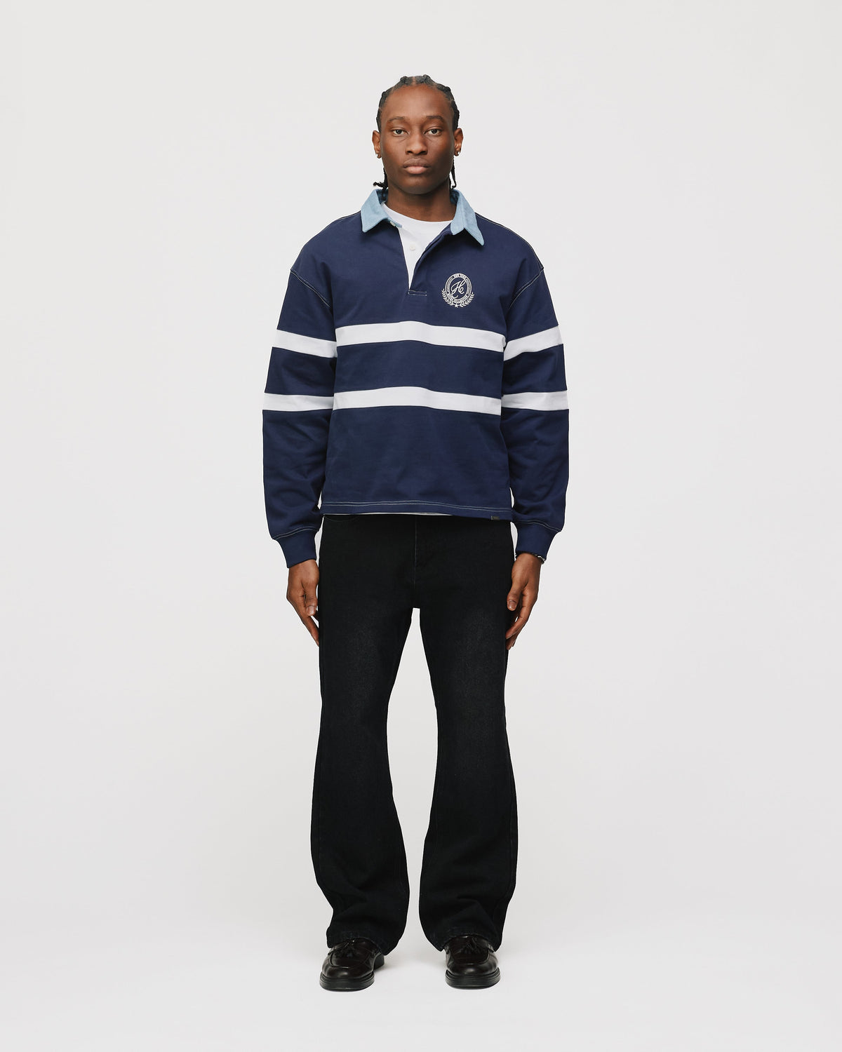 Bootcut Denim - Washed Black