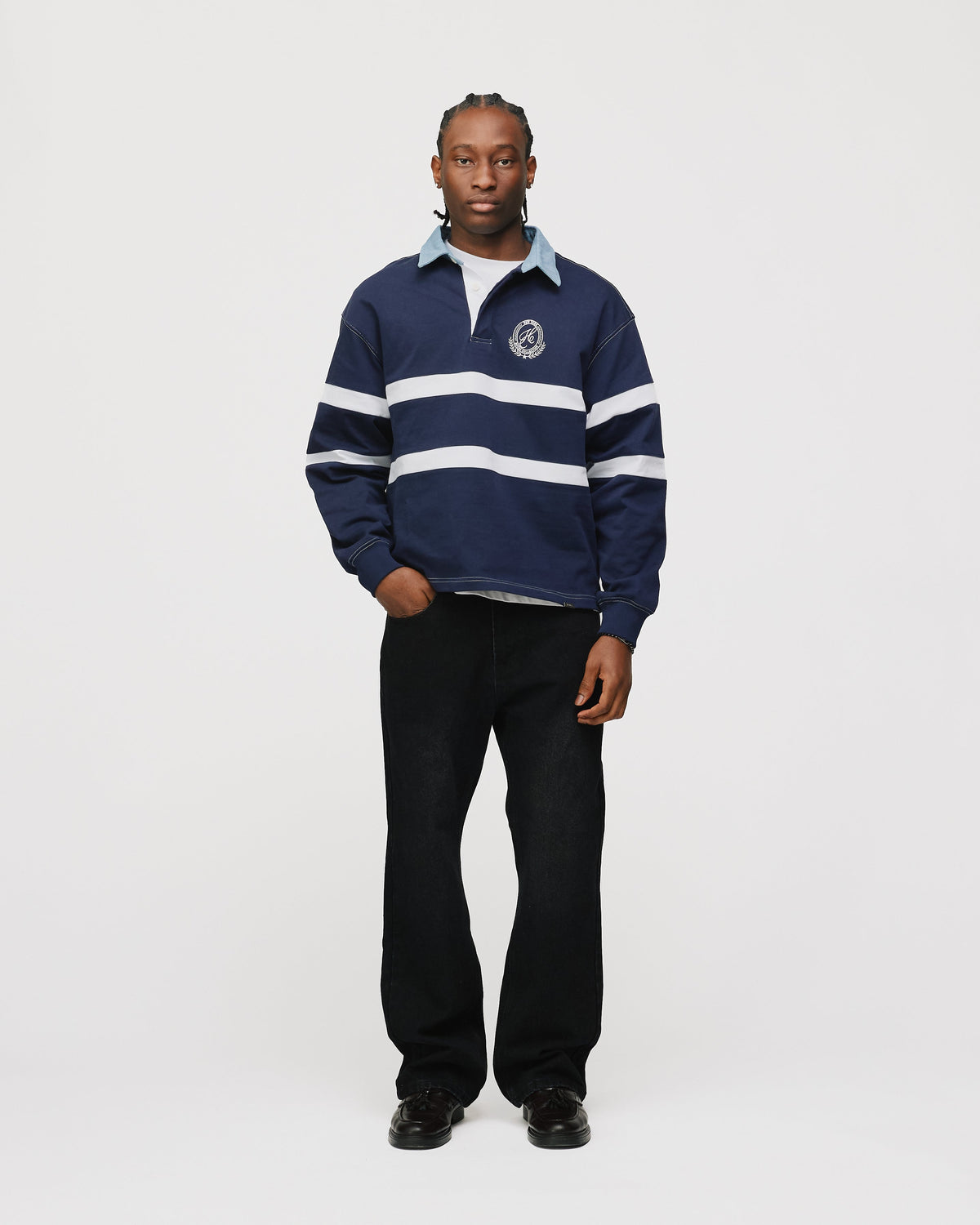 Bootcut Denim - Washed Black