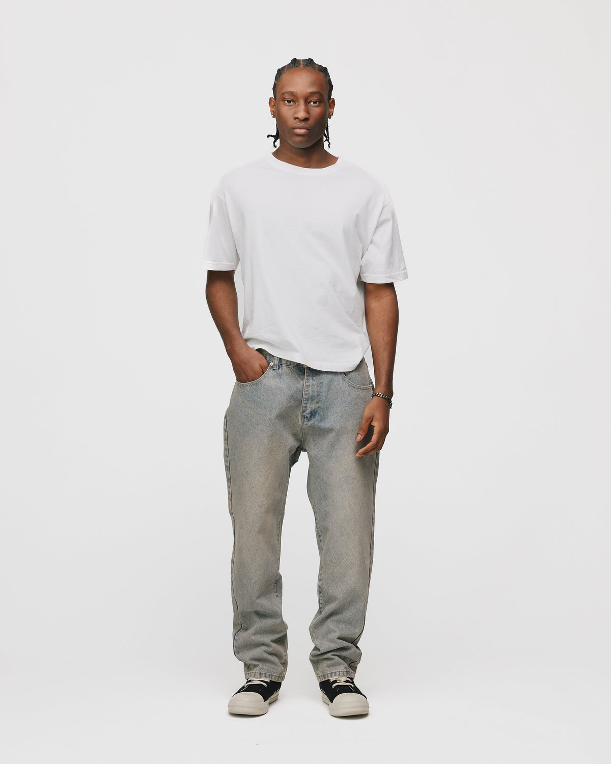 Slim Denim Pants - Desert Wash