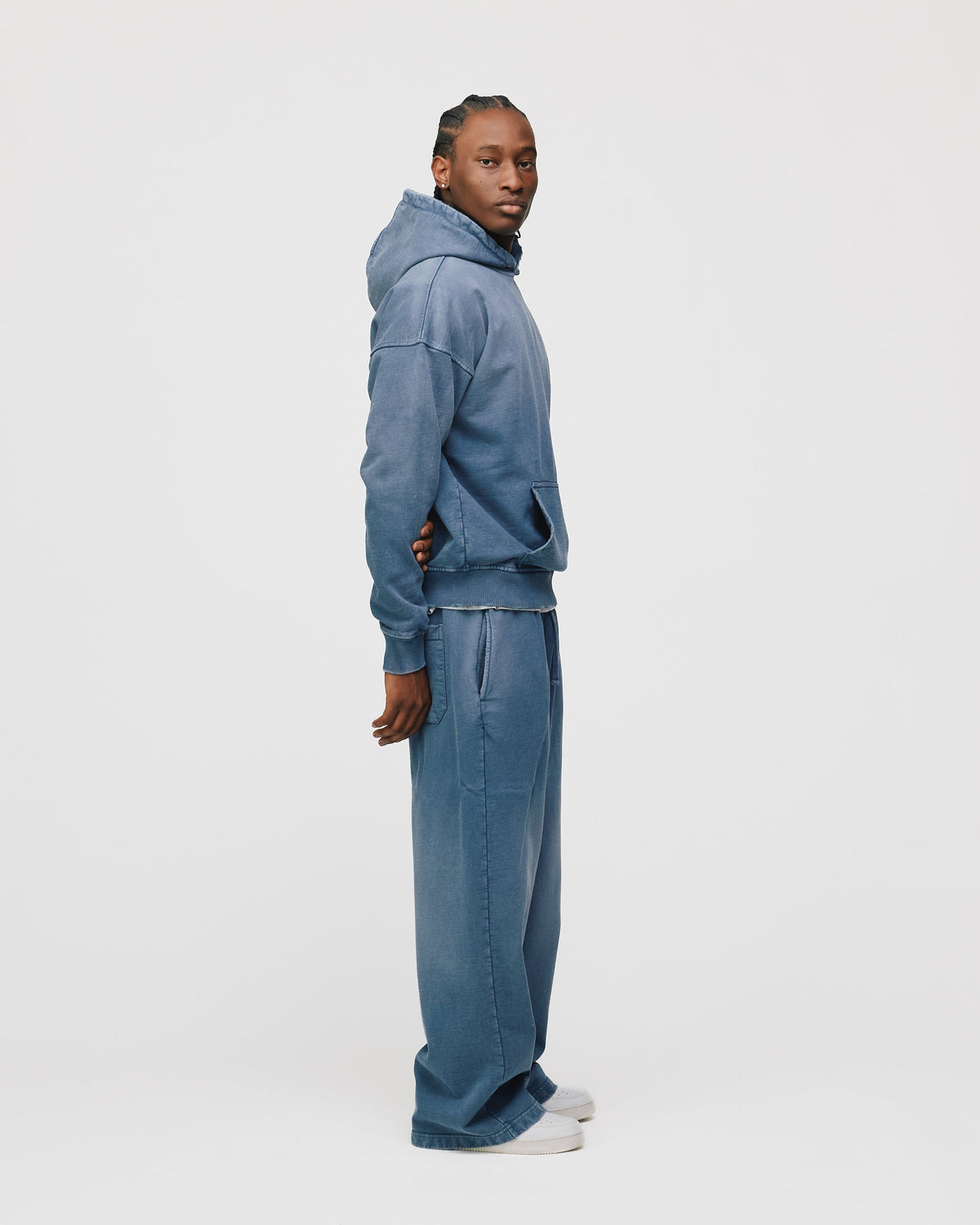 Baggy Sweatpants - Sunfaded Blue