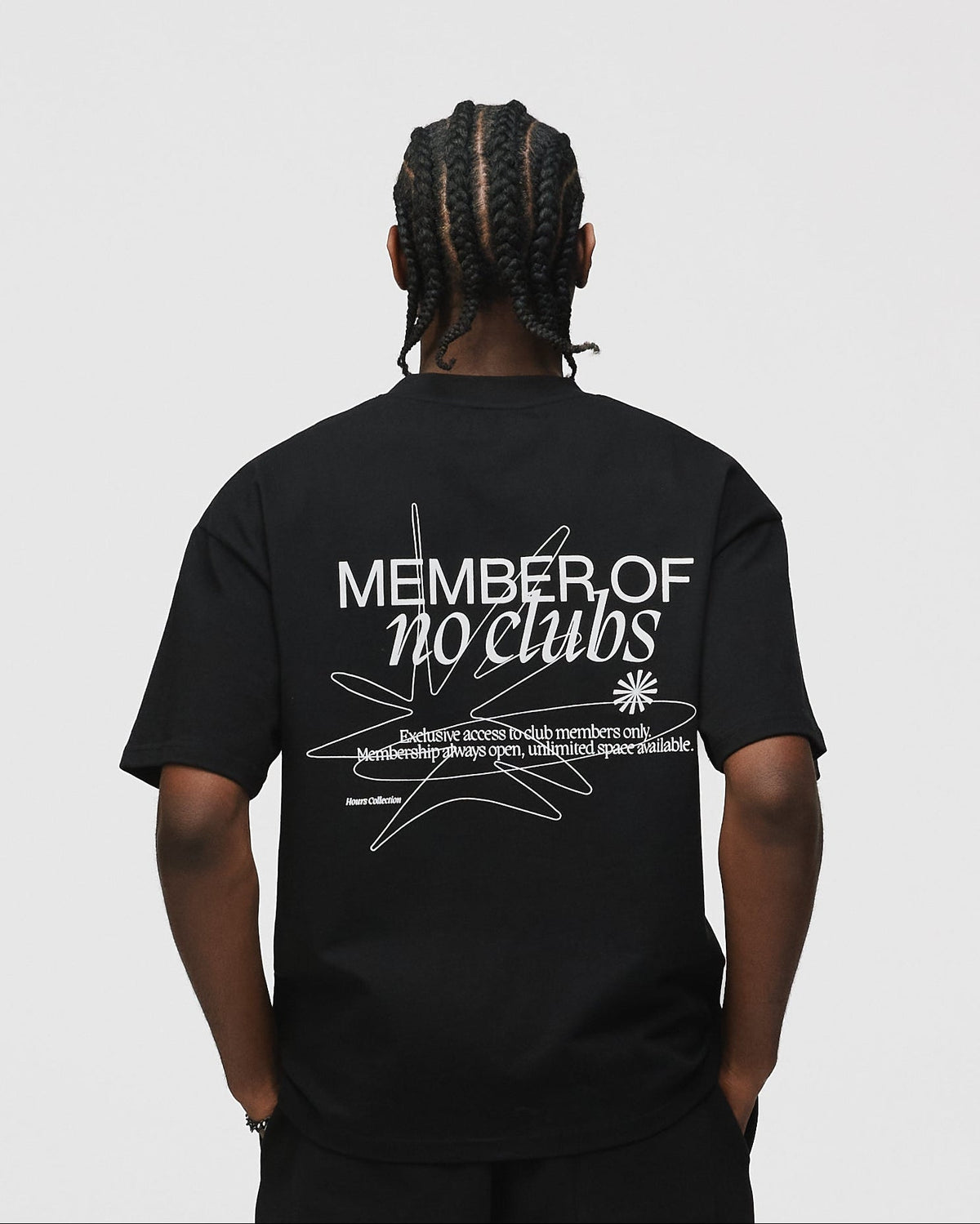 Member of No Clubs T-Shirt - Black