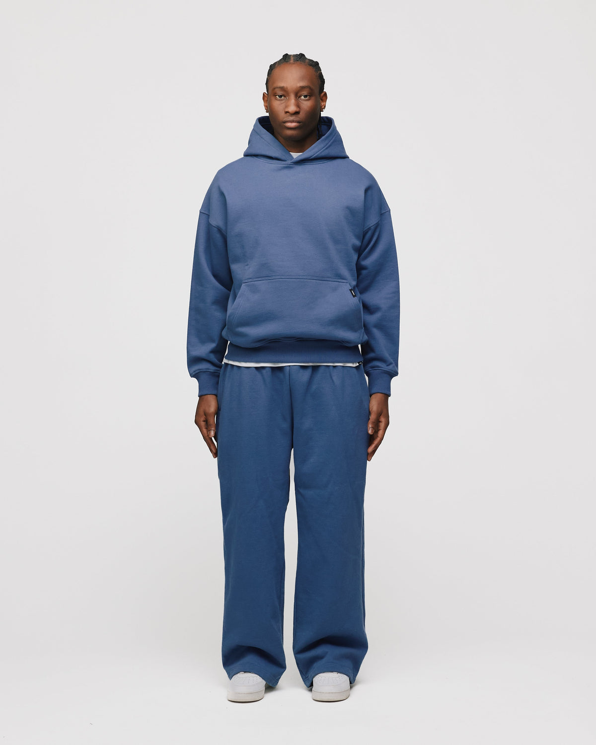 Drop Shoulder Hoodie - Dusk