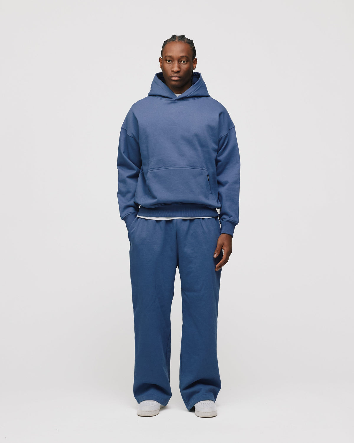 Drop Shoulder Hoodie - Dusk
