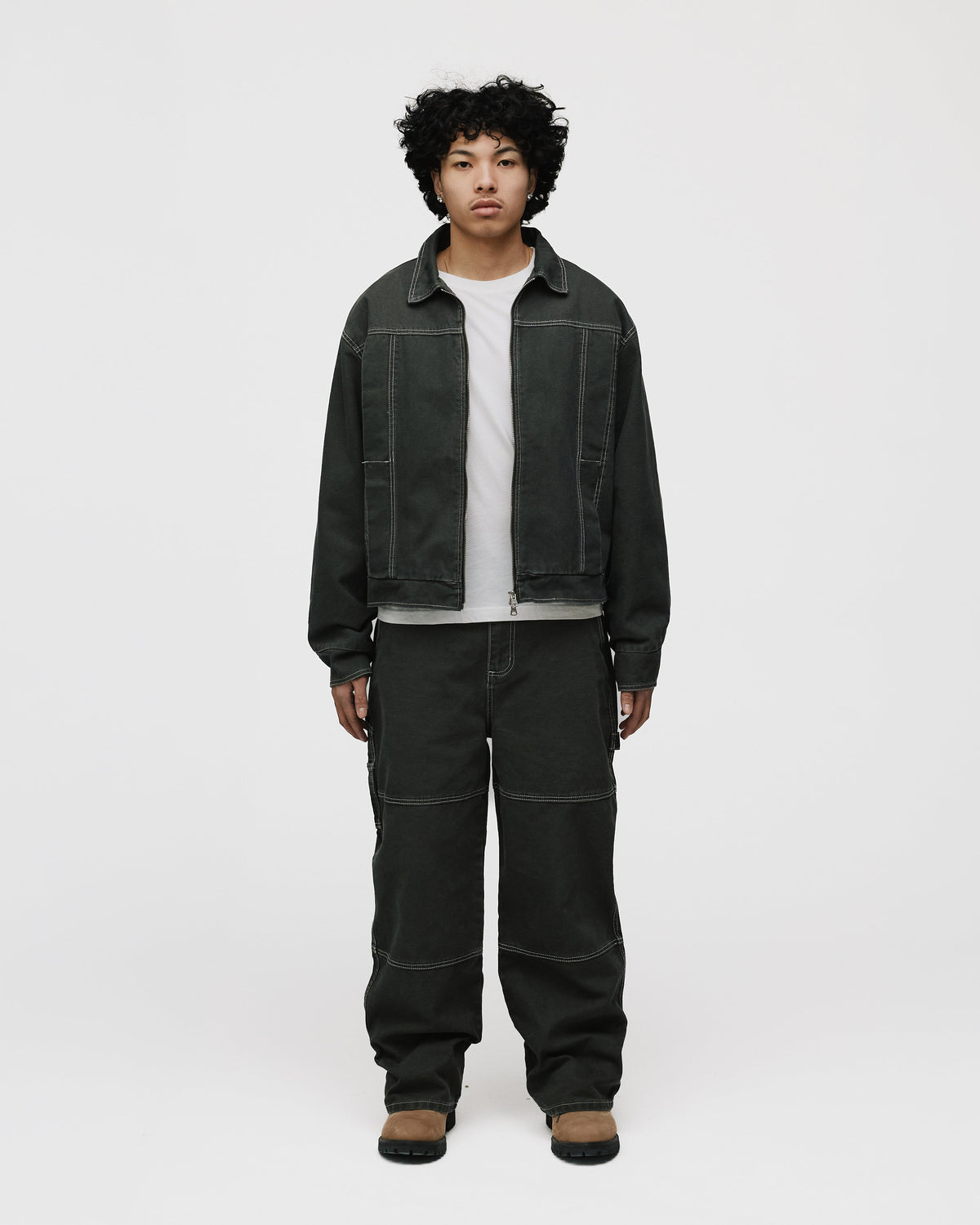Workwear Pant - Washed Grey