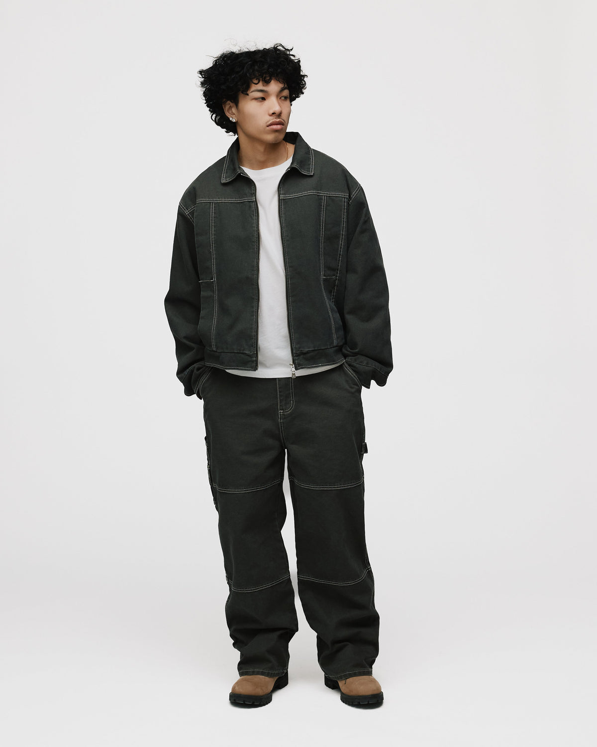 Workwear Pant - Washed Grey