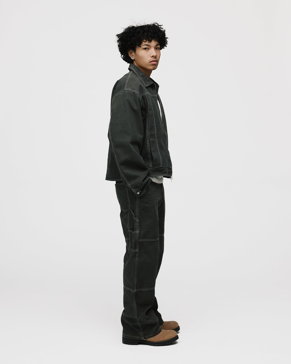 Workwear Pant - Washed Grey
