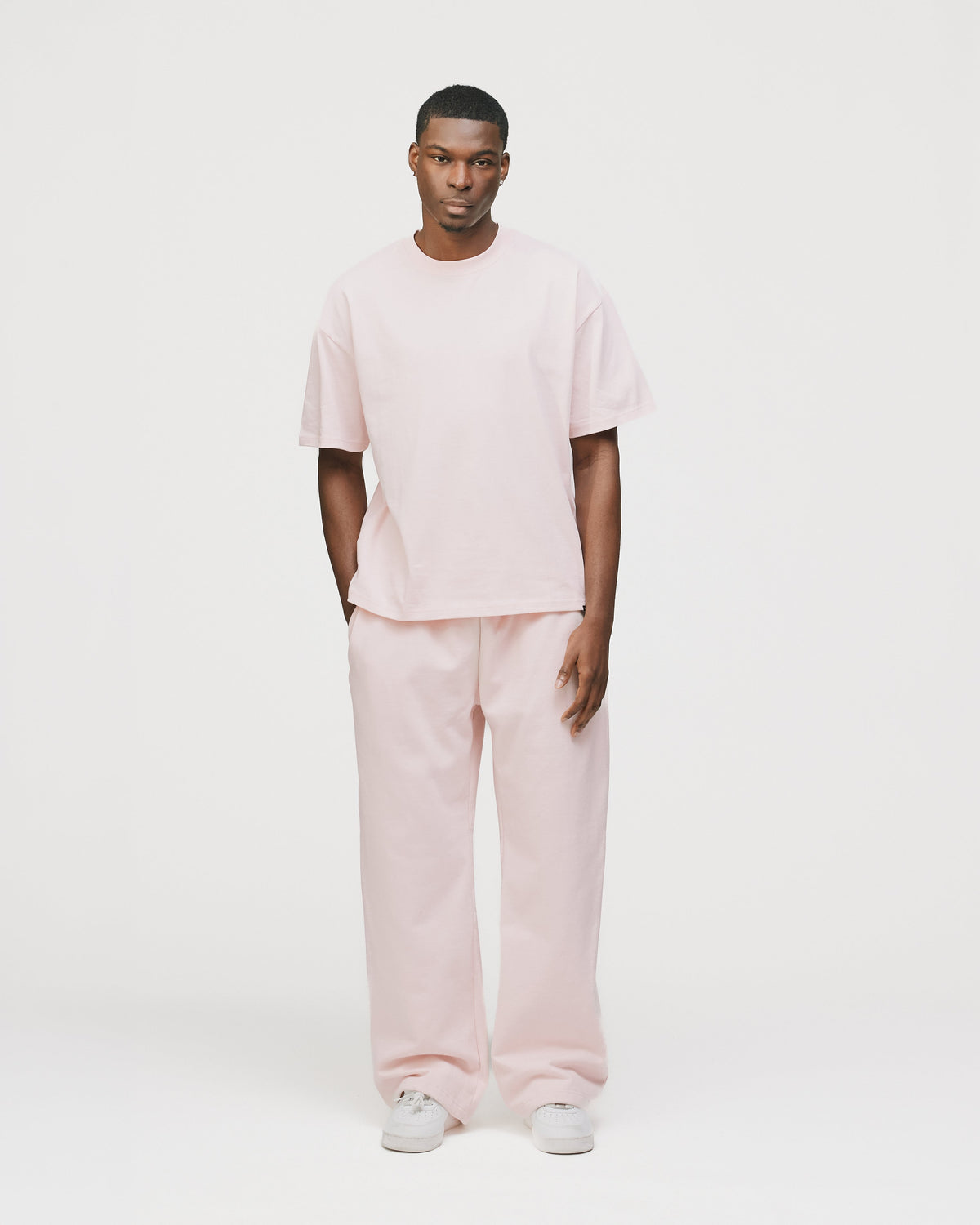 Cropped T-Shirt - Blush