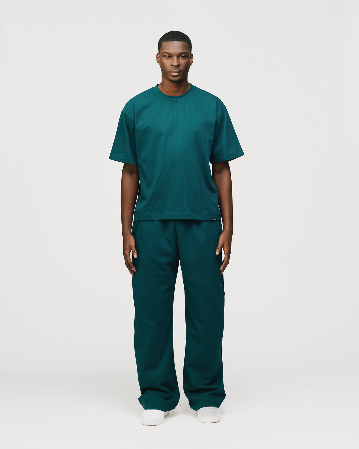 Drop Shoulder T-Shirt - Teal