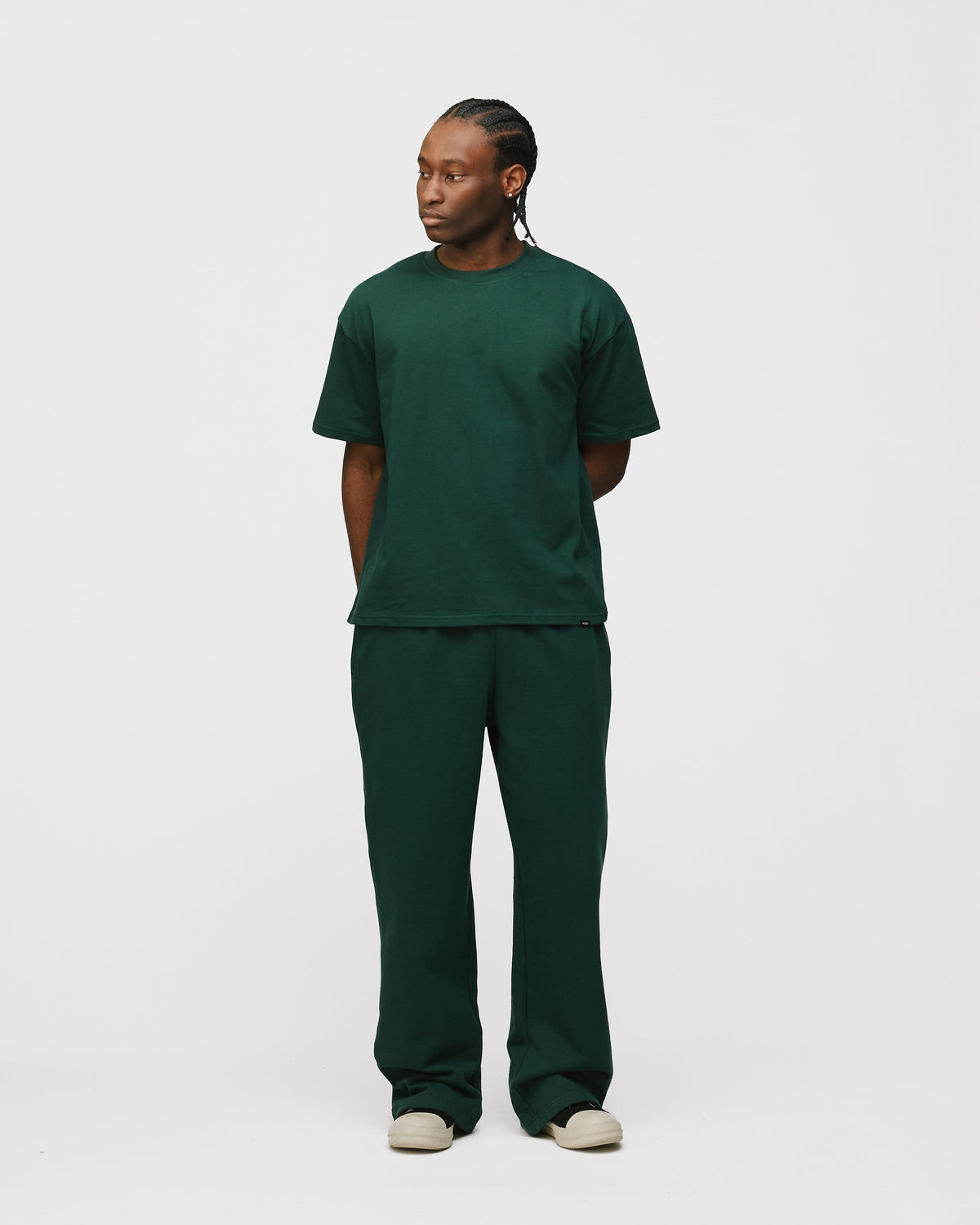 Baggy Sweatpants - Forest Green