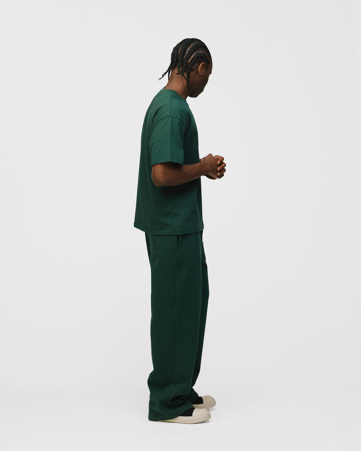 Baggy Sweatpants - Forest Green