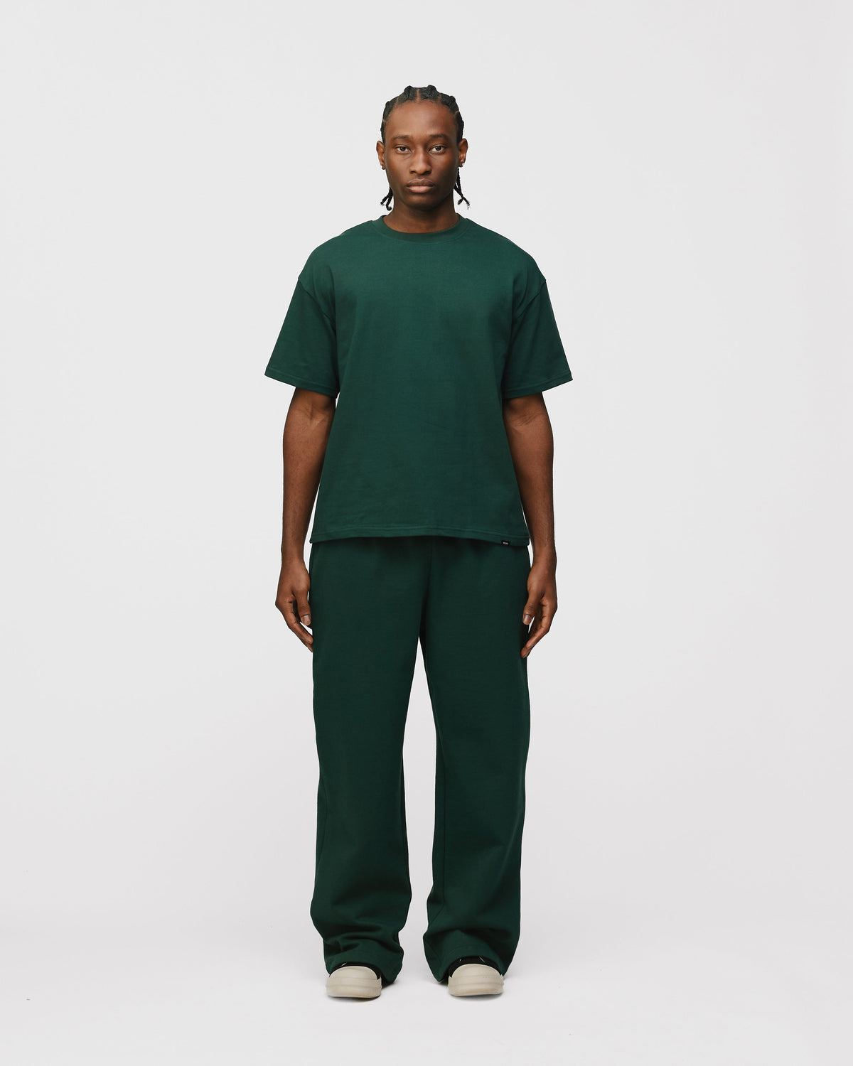 Baggy Sweatpants - Forest Green
