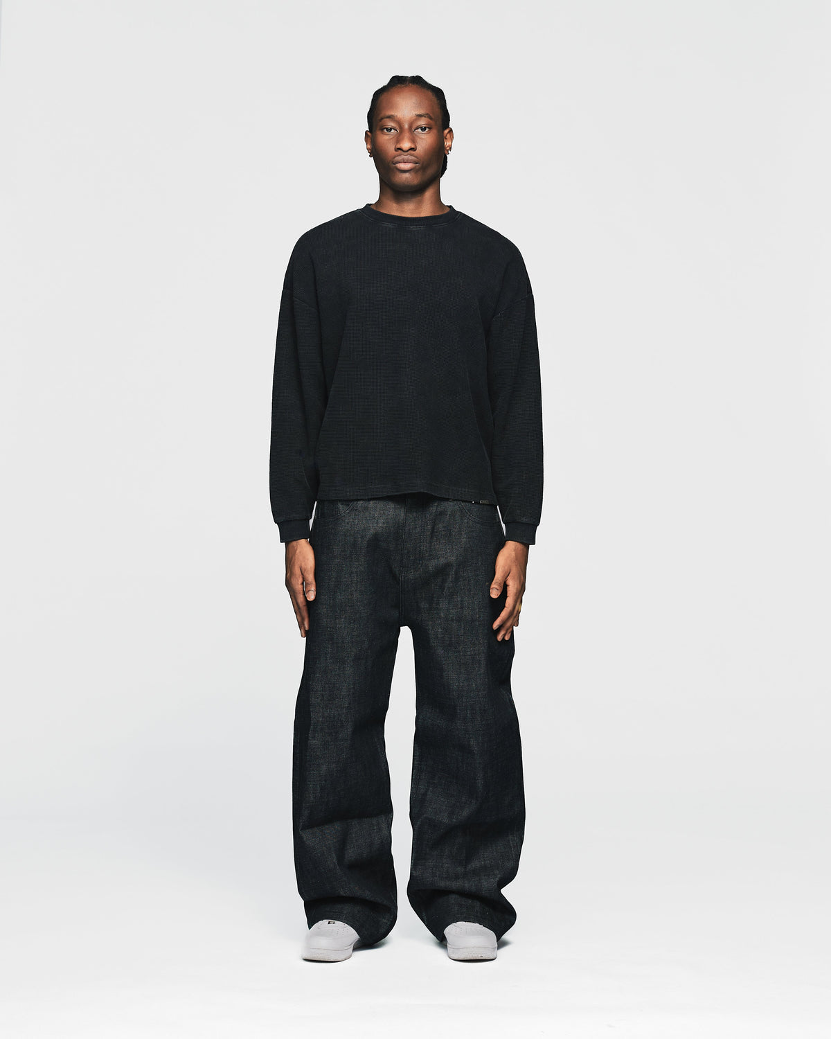 Thermal Long Sleeve - Washed Black