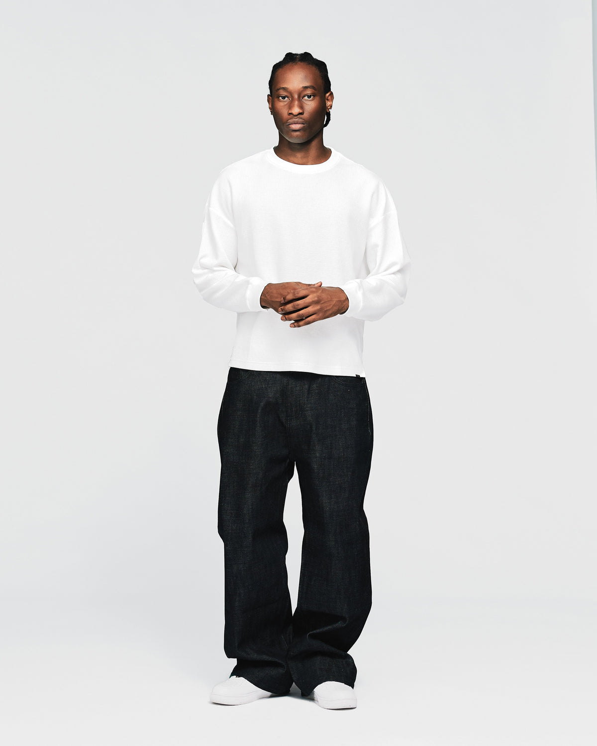 Thermal Long Sleeve - Washed White