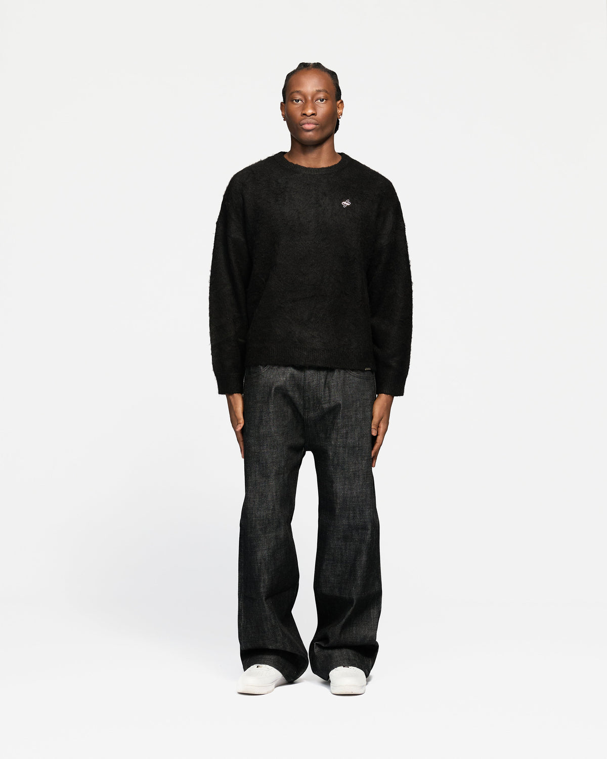 Signature Mohair Sweater - Black