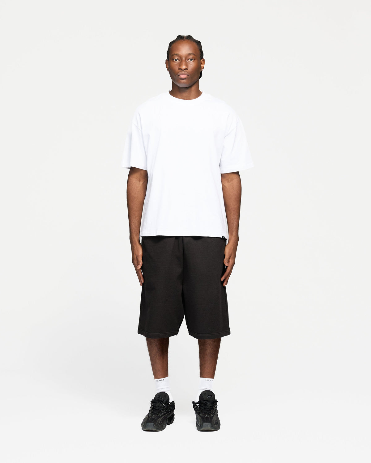 Baggy Sweatshorts - Black
