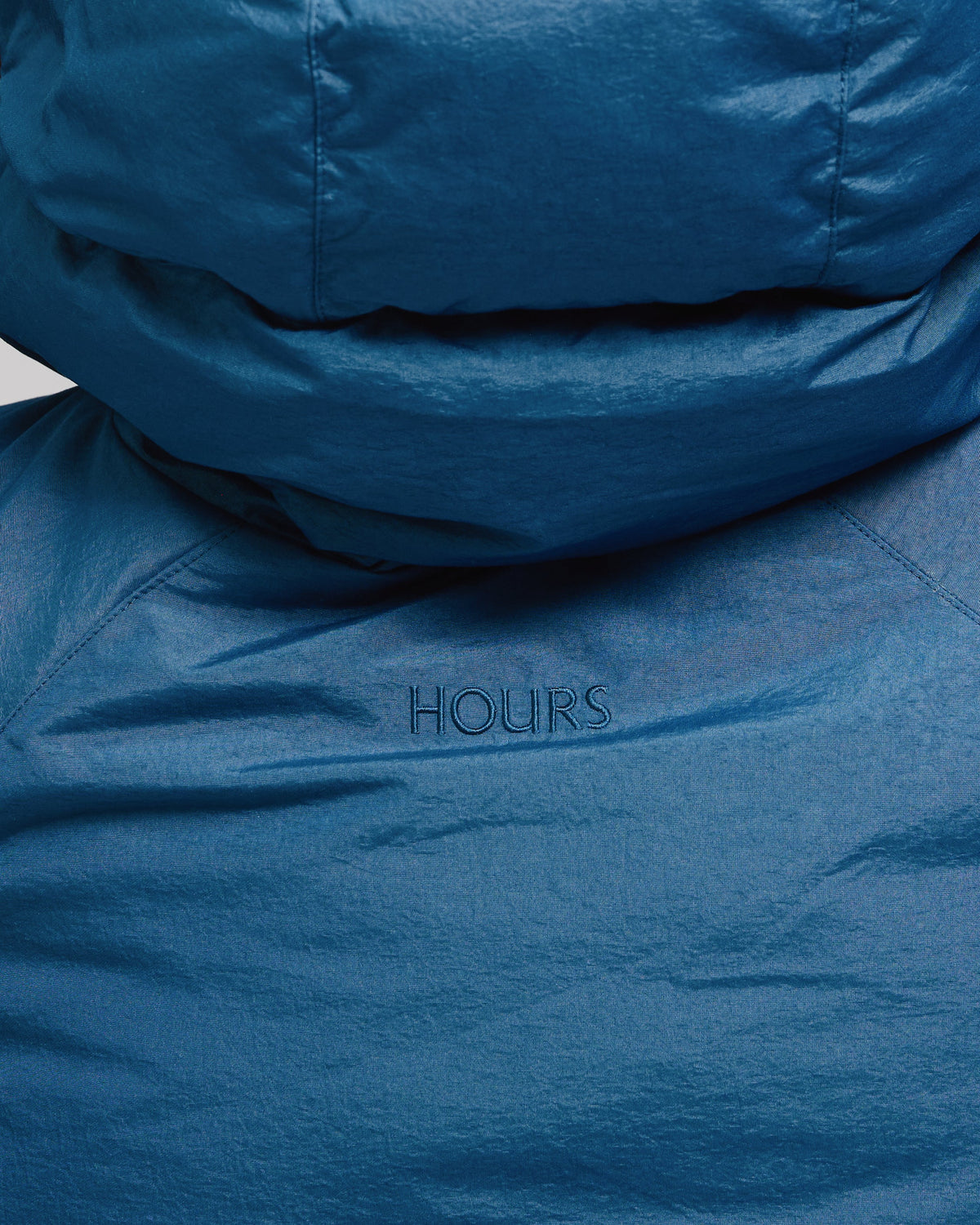 Hooded Puffer Jacket - Blue
