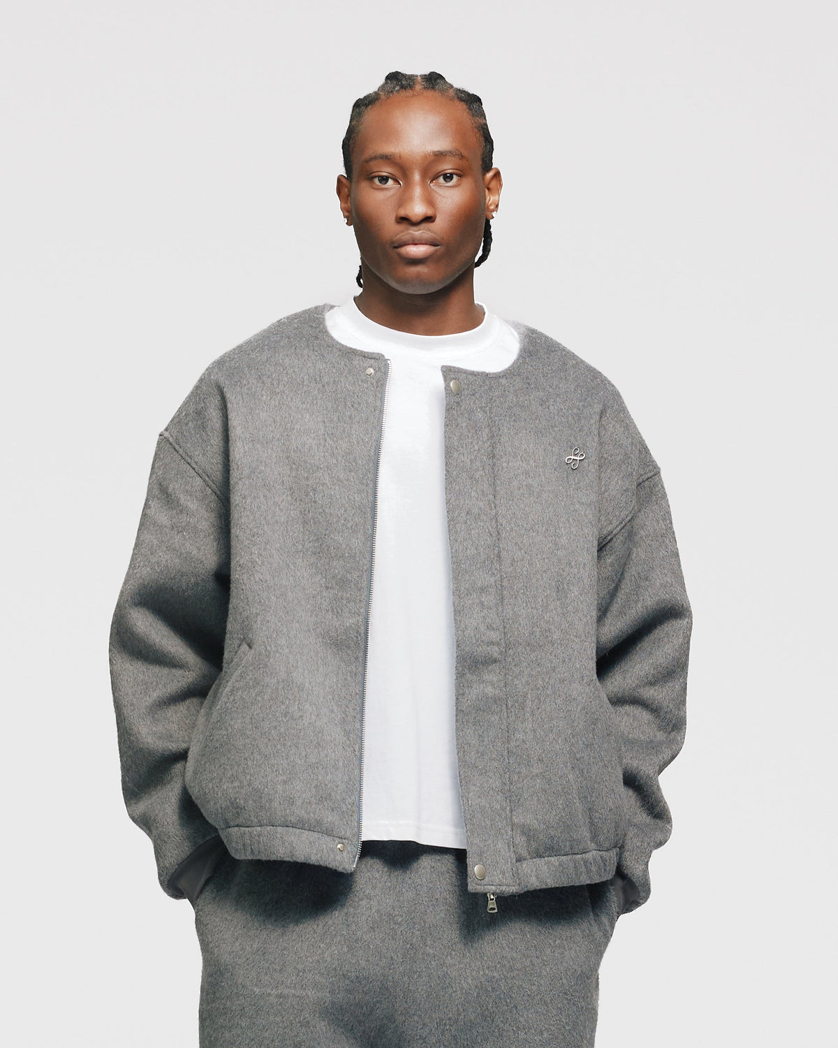 Wool Jacket - Grey
