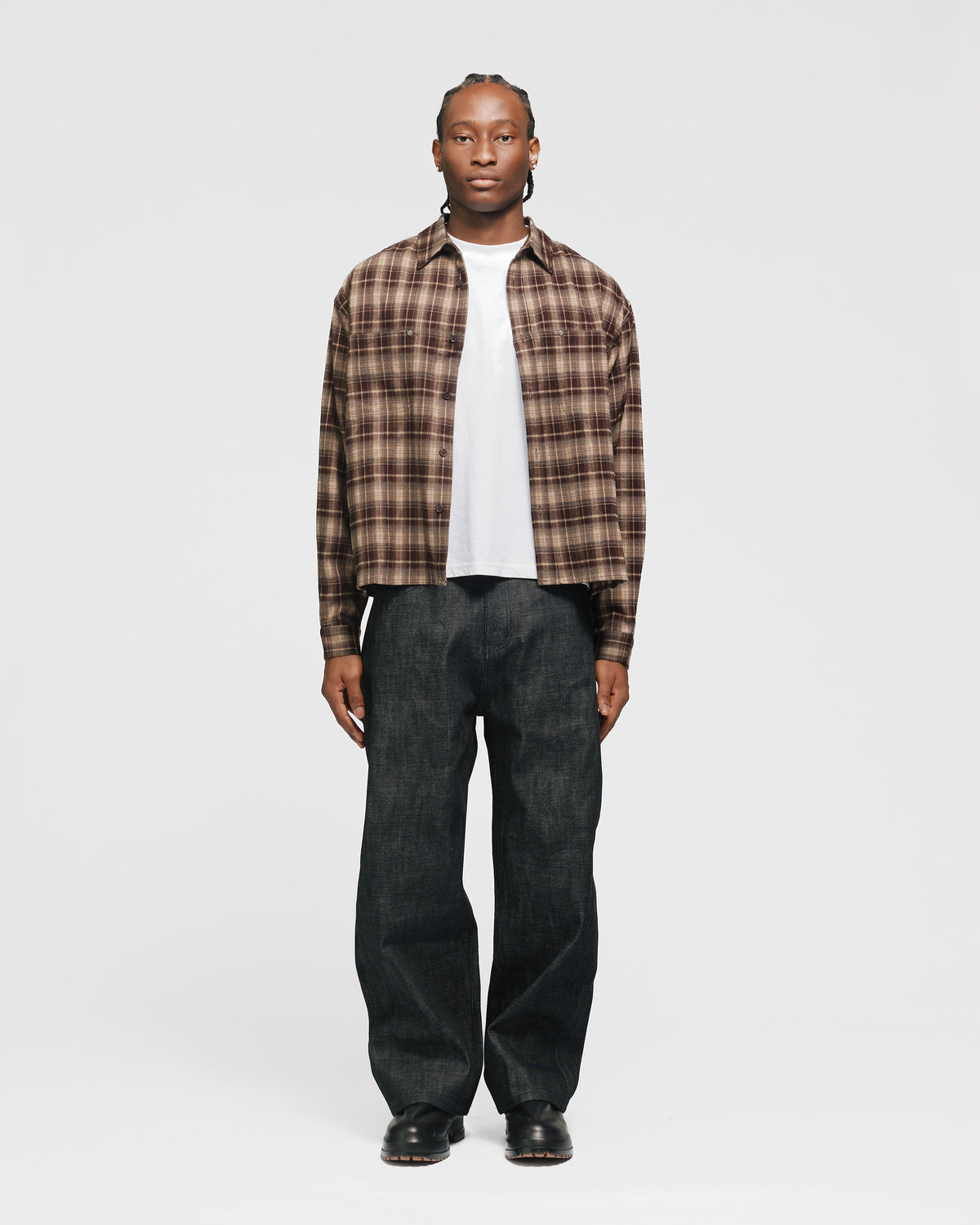 Baggy Raw Denim - Black