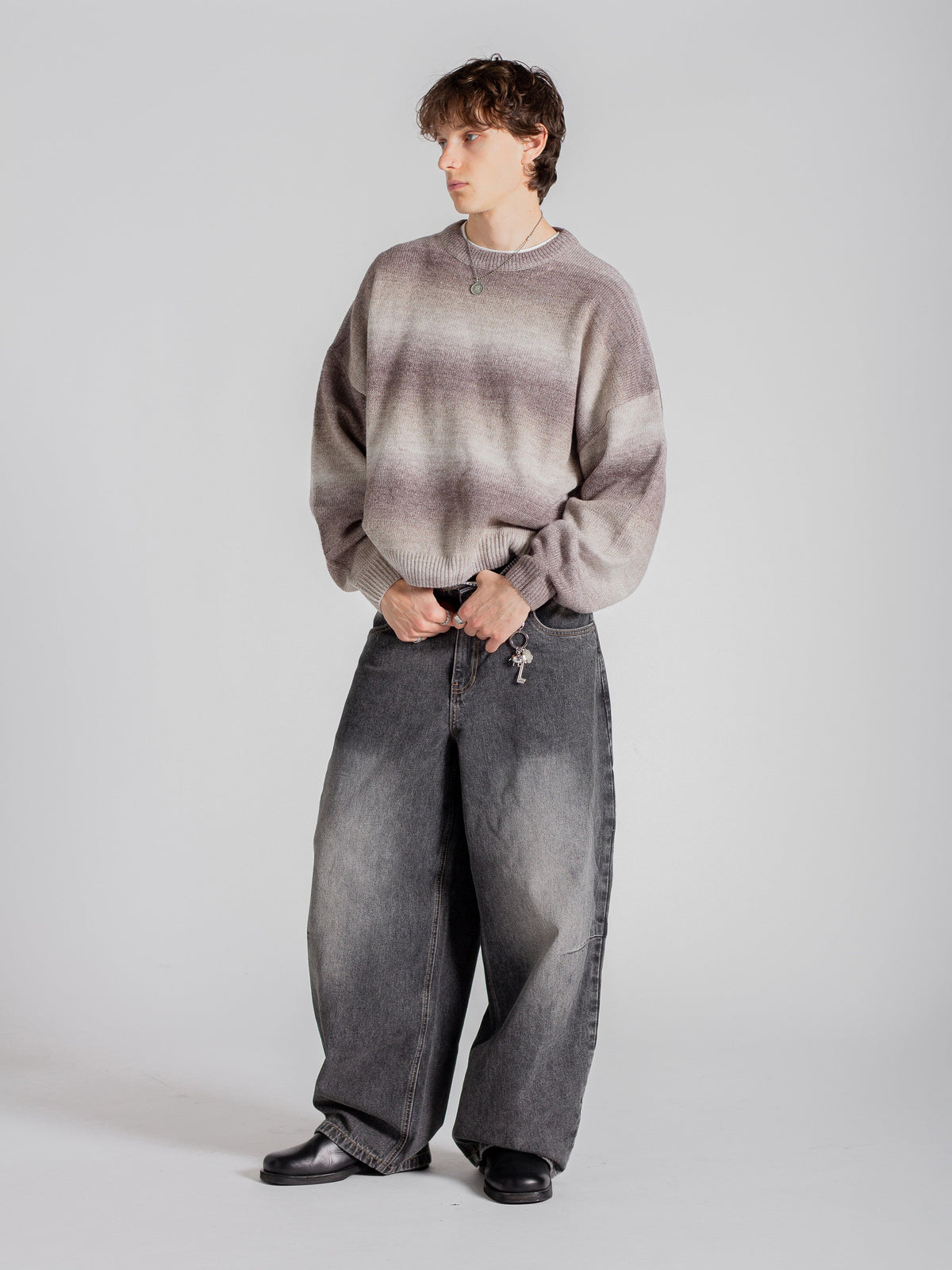 GRADIENT KNIT - CAPPUCINO