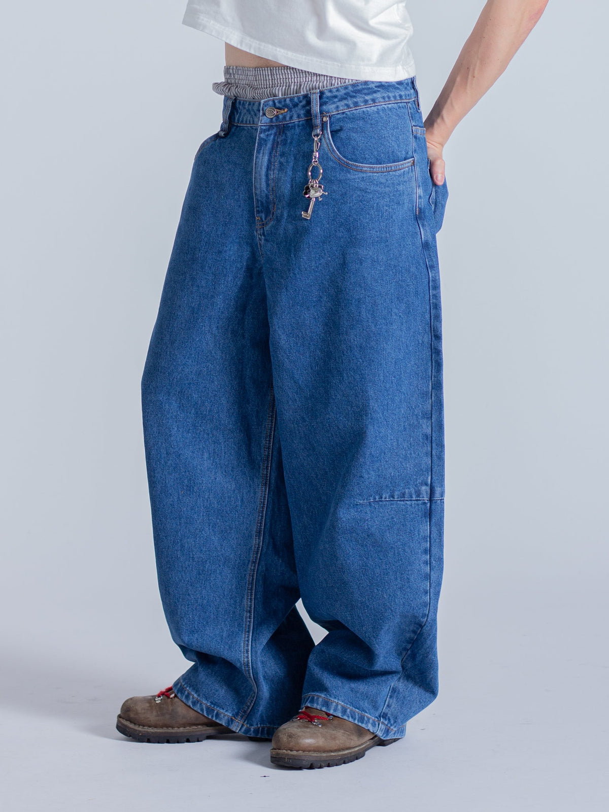 EVERYDAY BAGGY JEANS - BLUE