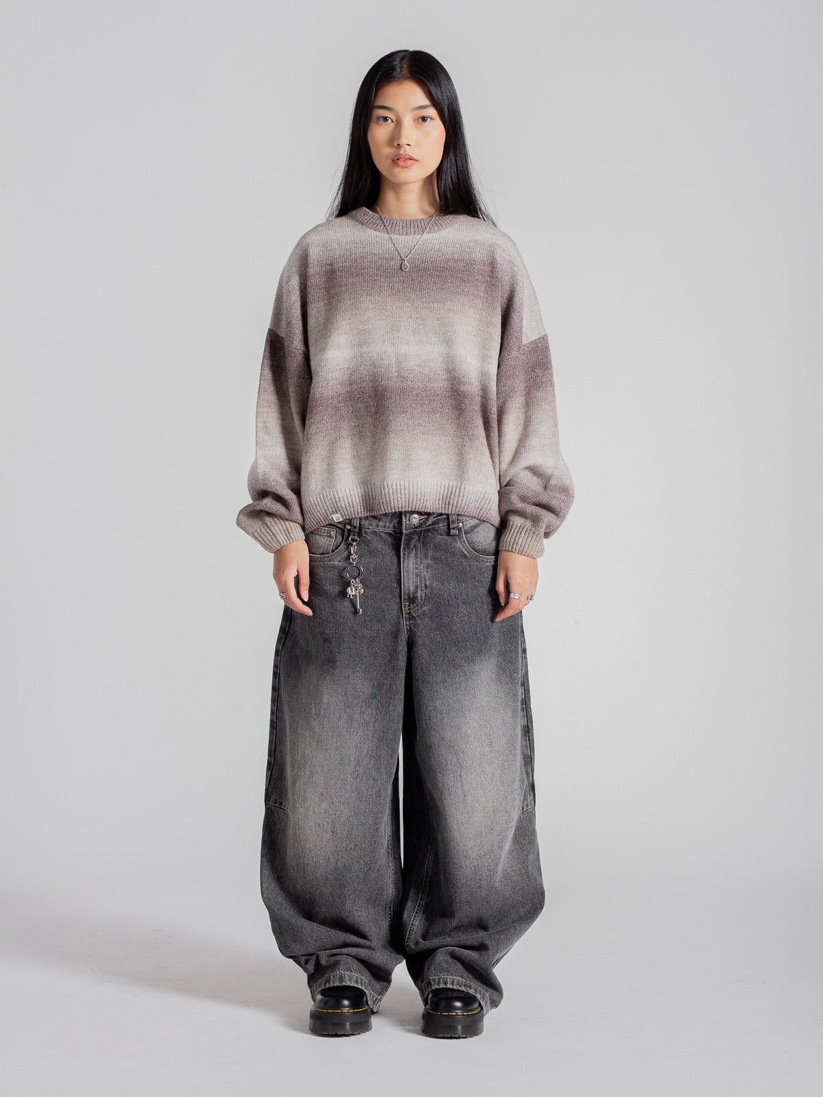 GRADIENT KNIT - CAPPUCINO