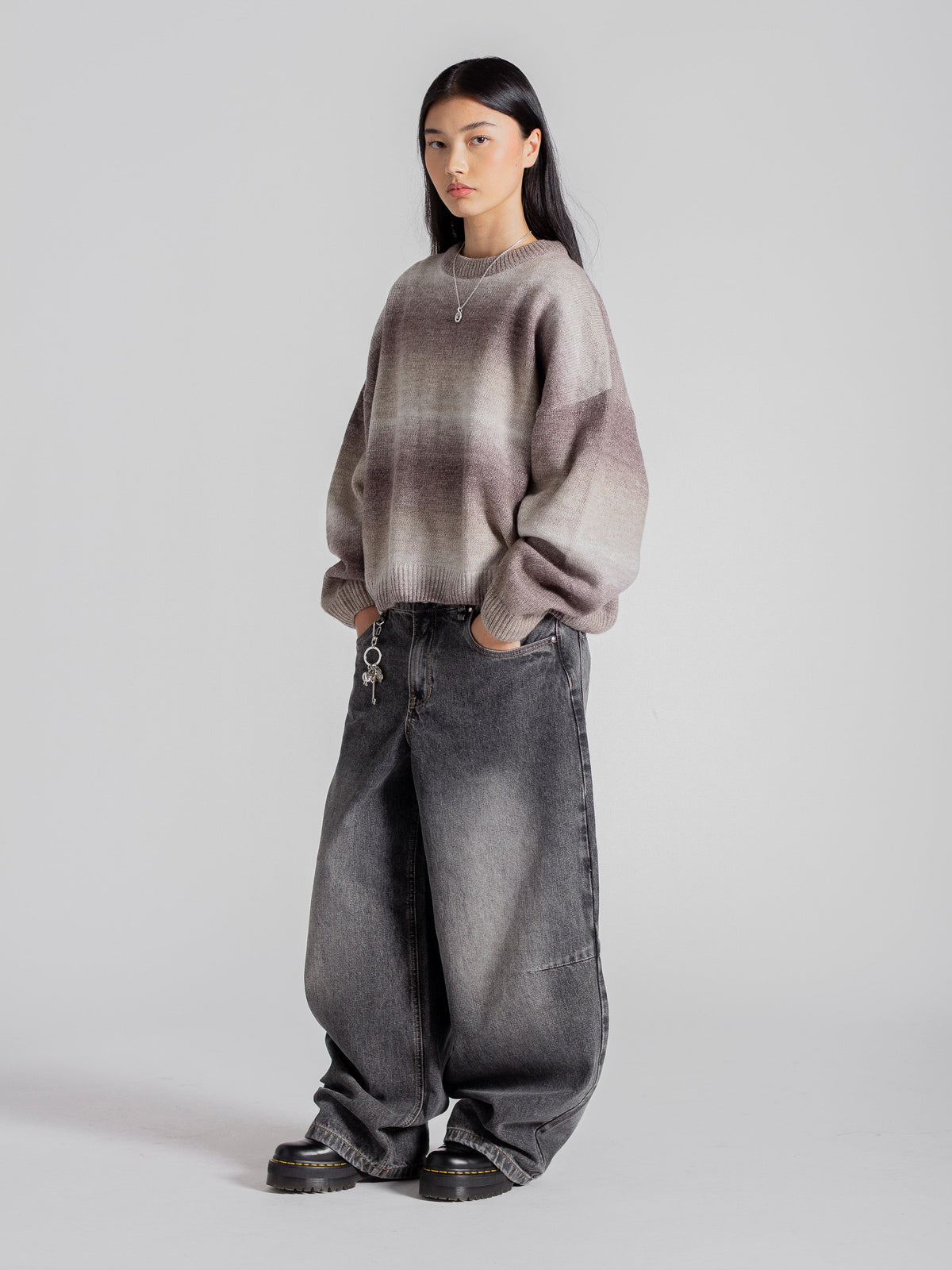 GRADIENT KNIT - CAPPUCINO
