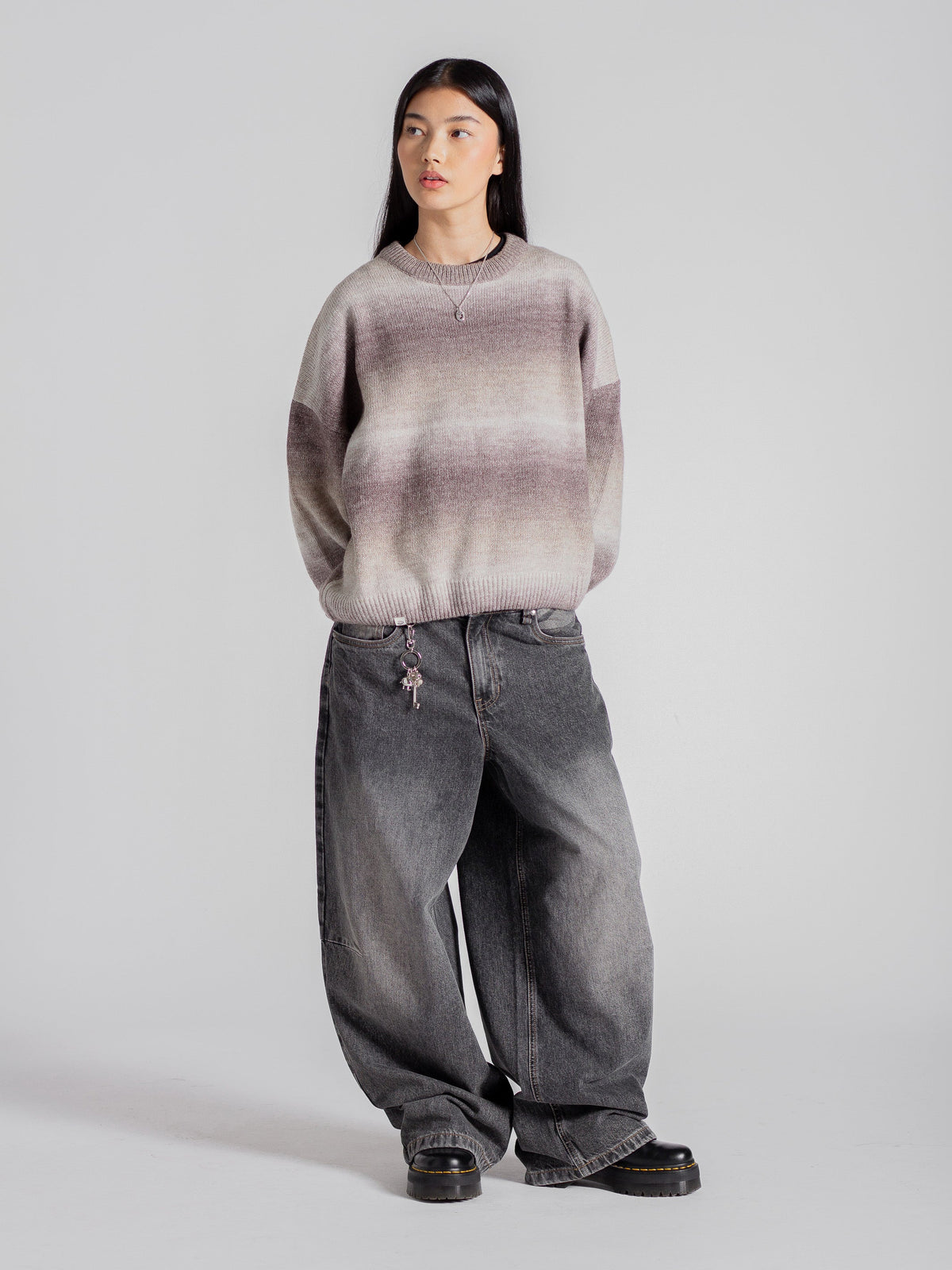 GRADIENT KNIT - CAPPUCINO