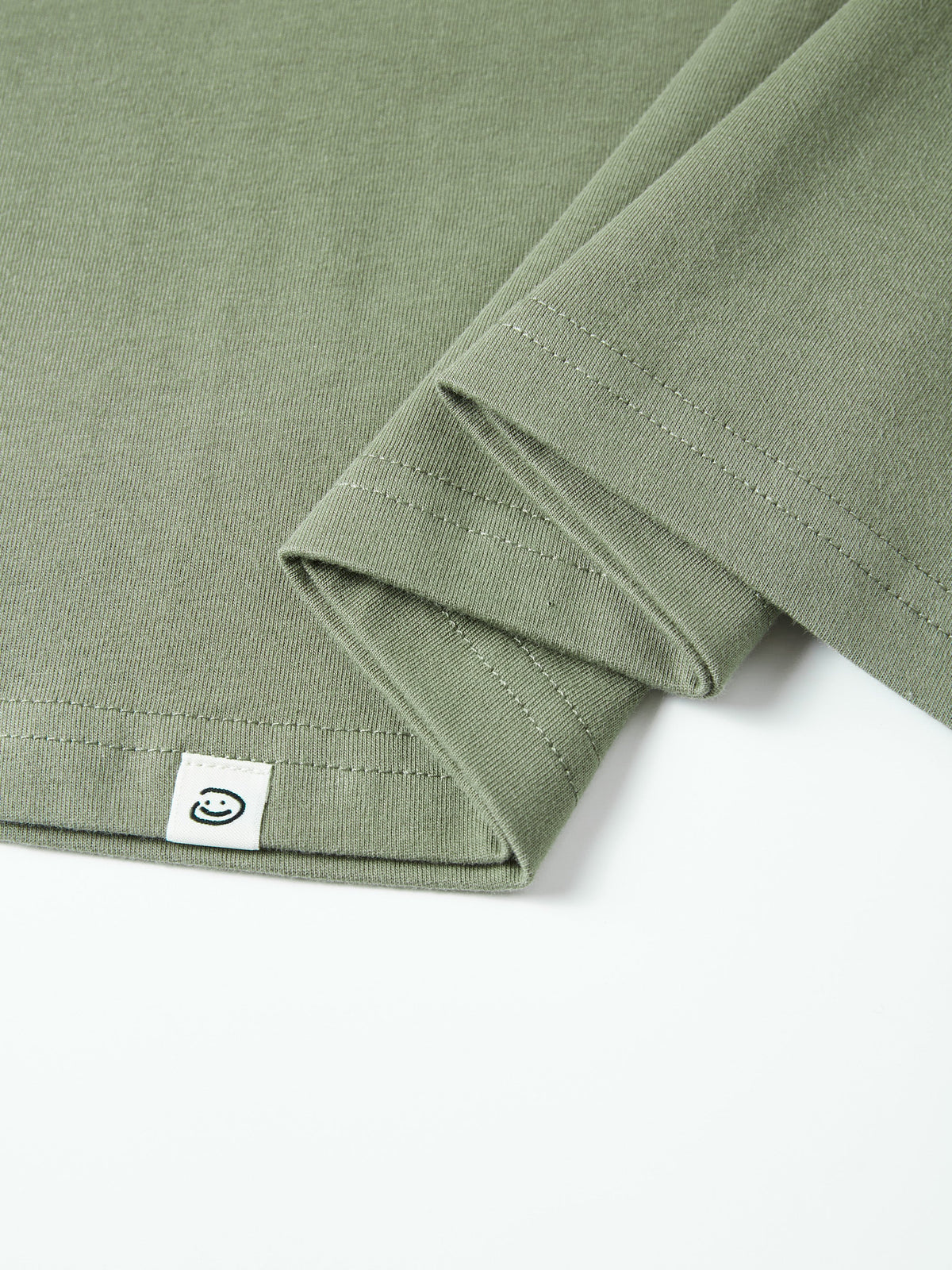 FADED STARS SMILEY TEE - GREEN