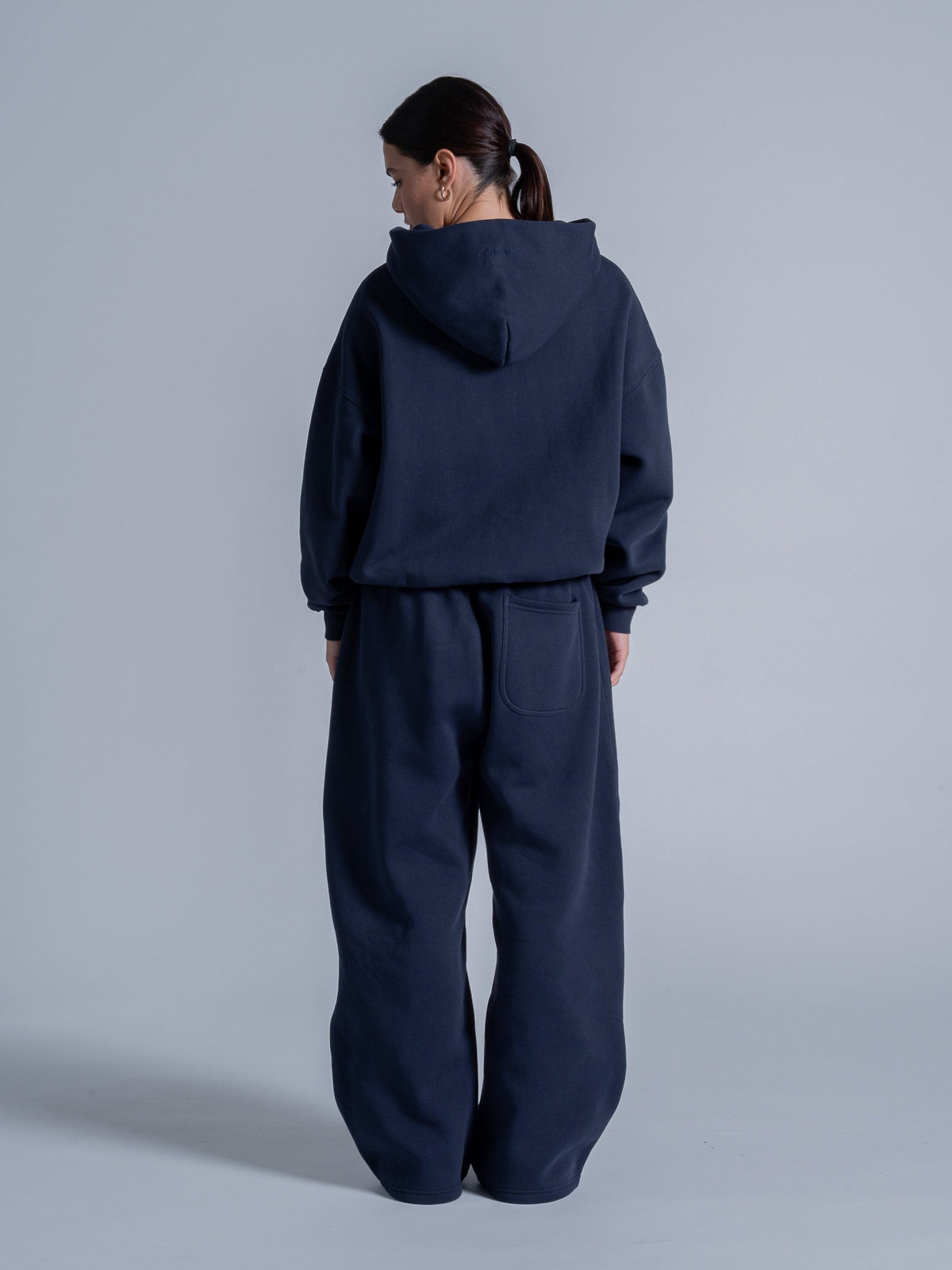 SIGNATURE BASIC ZIP UP - FADED NAVY