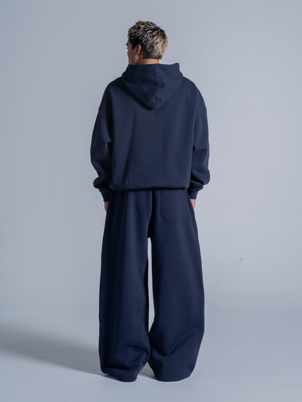 SIGNATURE BASIC ZIP UP - FADED NAVY