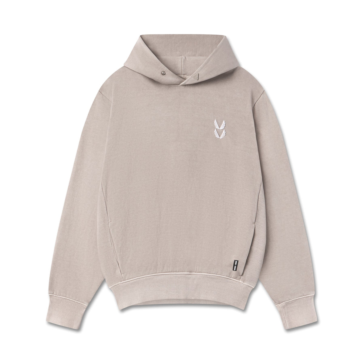 0920. Tech Essential™ Distressed Hoodie - Faded Chai