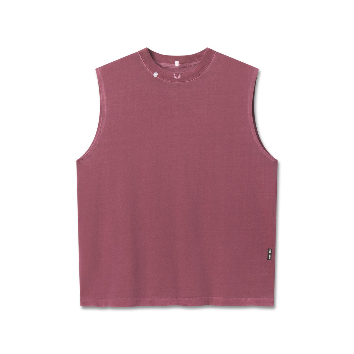 0807. Tech Essential™ Relaxed Cutoff - Faded Crimson