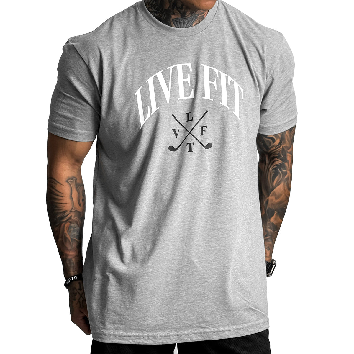 Golf X Tee - Heather Grey