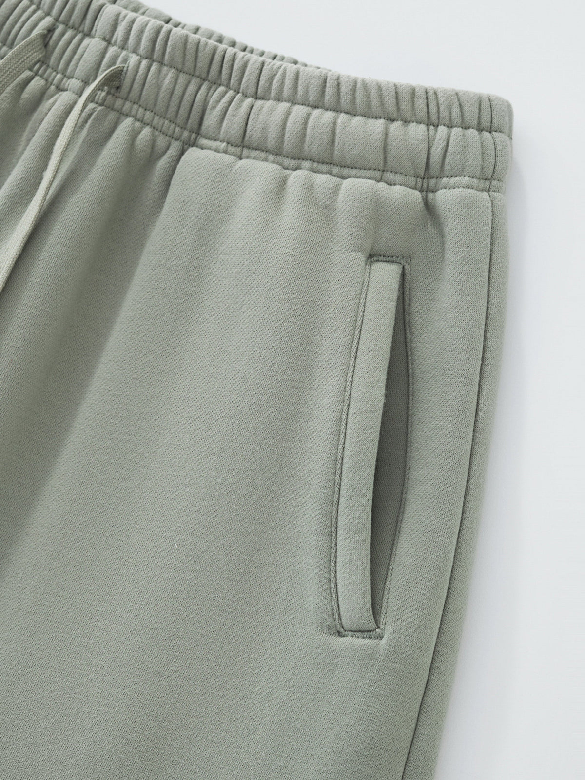 SIGNATURE STRAIGHT LEG SWEATPANTS - SAGE