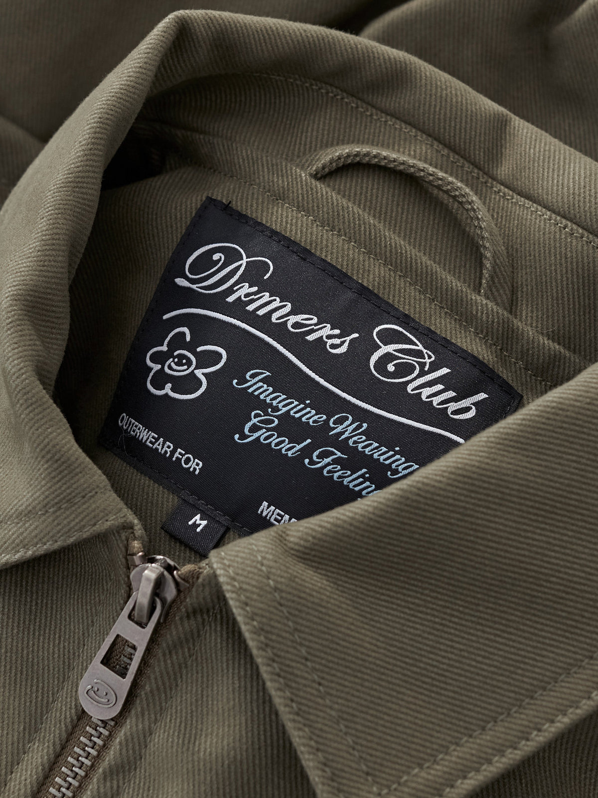 COLLARED JACKET - KHAKI GREEN