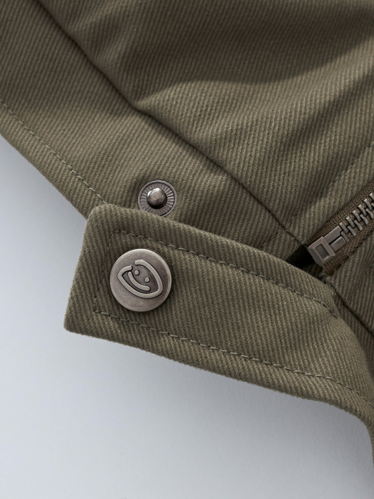 COLLARED JACKET - KHAKI GREEN