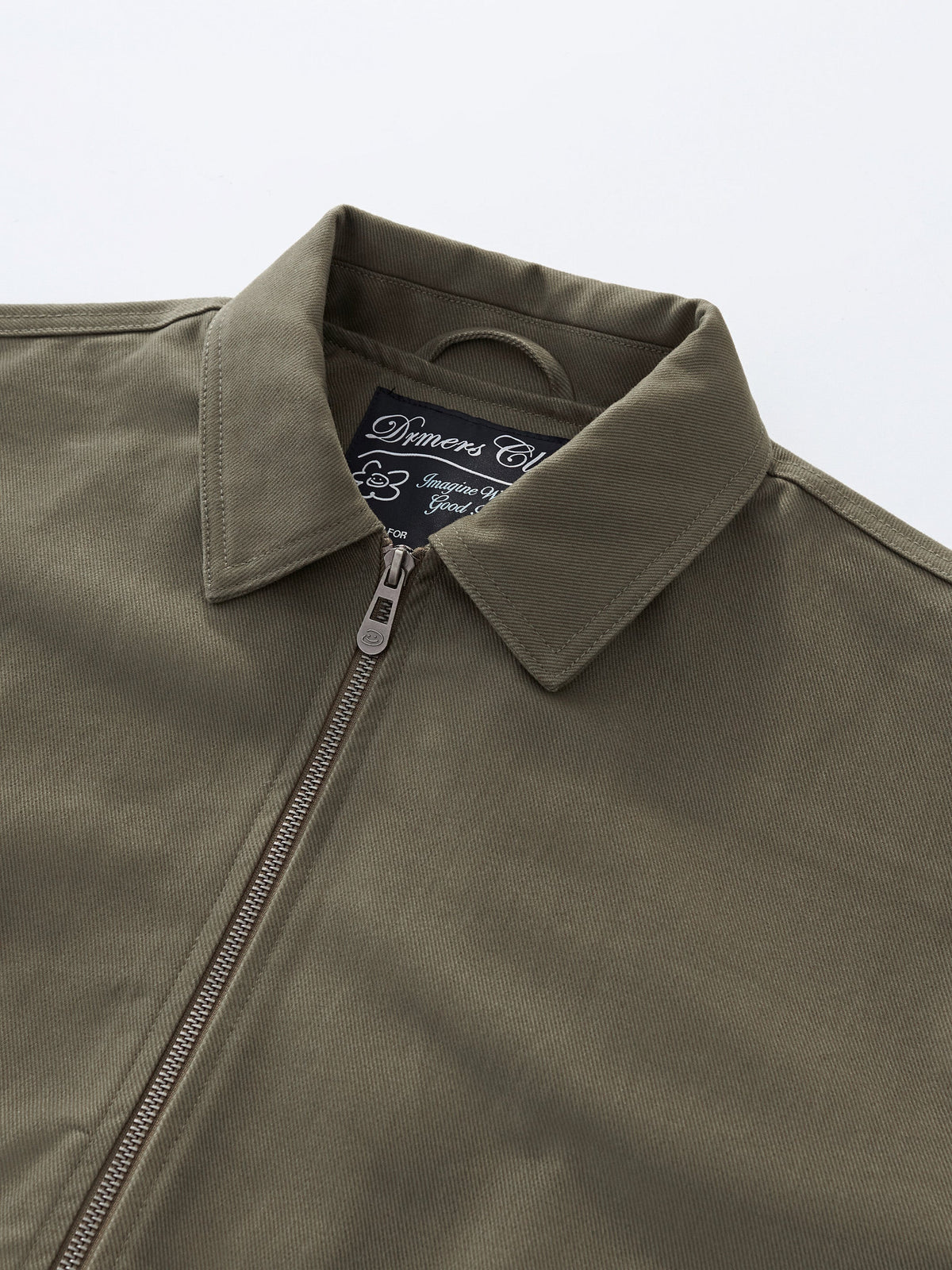COLLARED JACKET - KHAKI GREEN